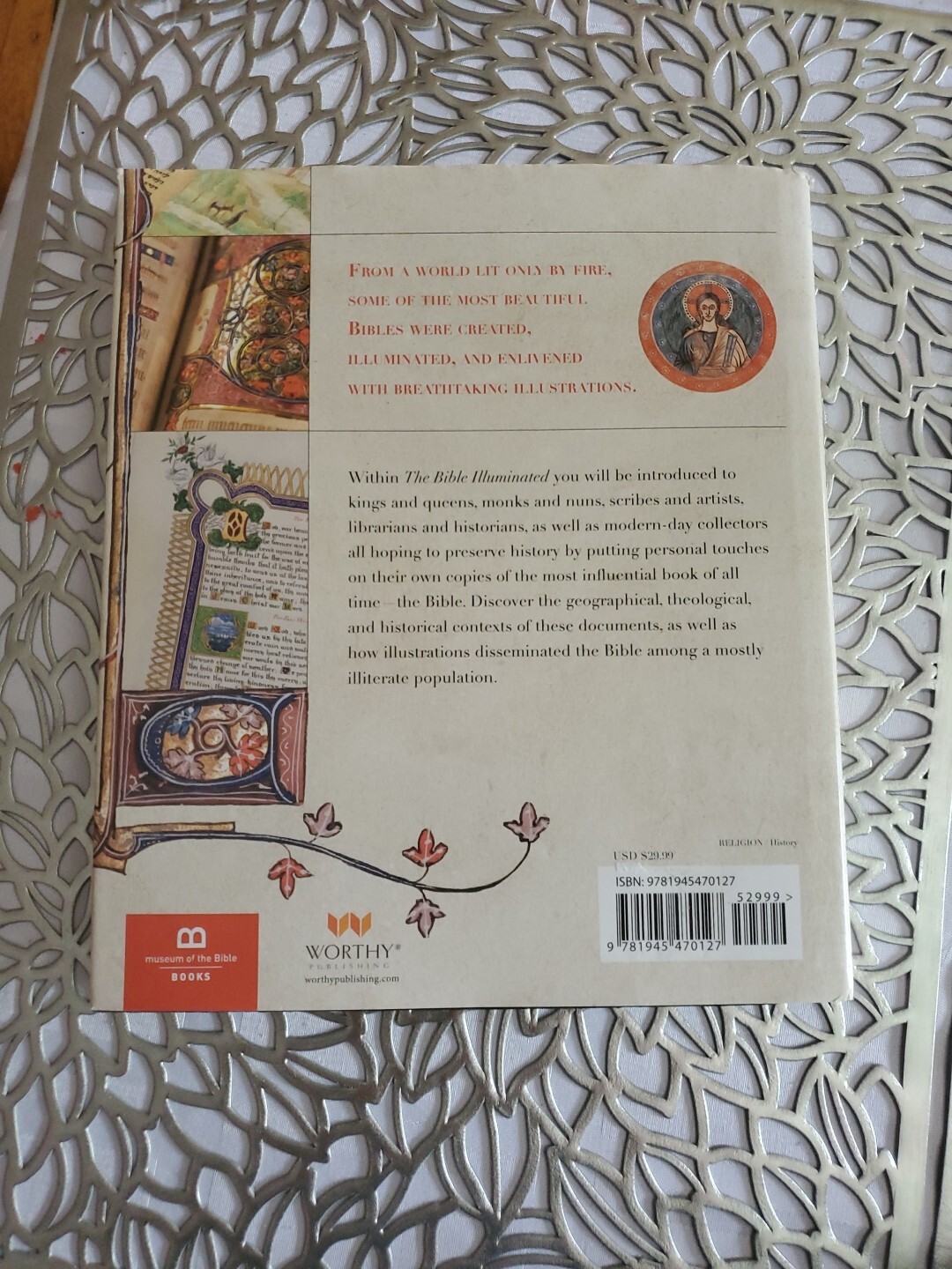 The Bible Illuminated Museum Of The Bible Karen York Worthy Publishing