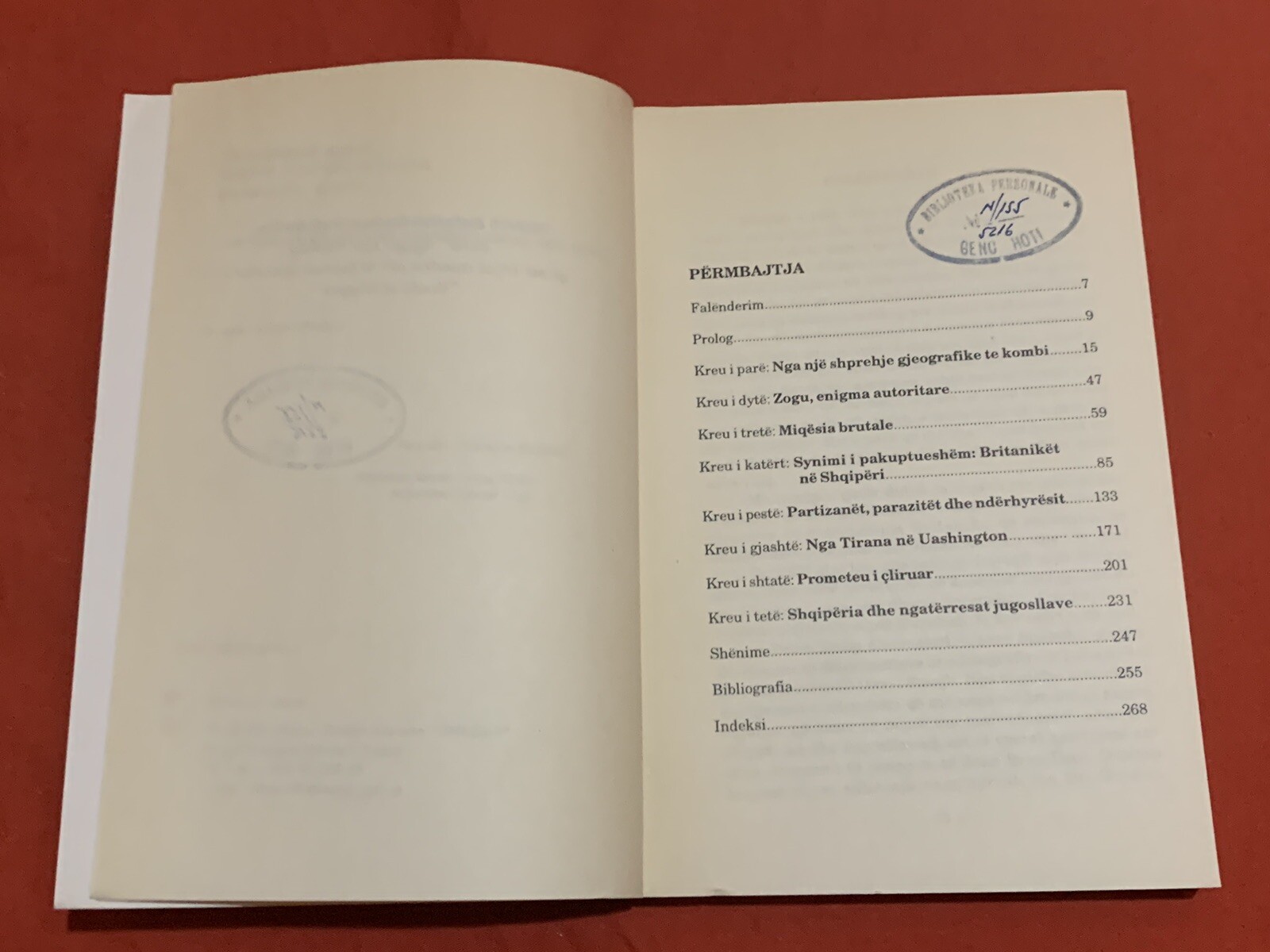 OLD ALBANIAN BOOK-NIKOLLAQ KOSTA-SHQIPERIA ENIGME EUROPIANE-1995-269 pages