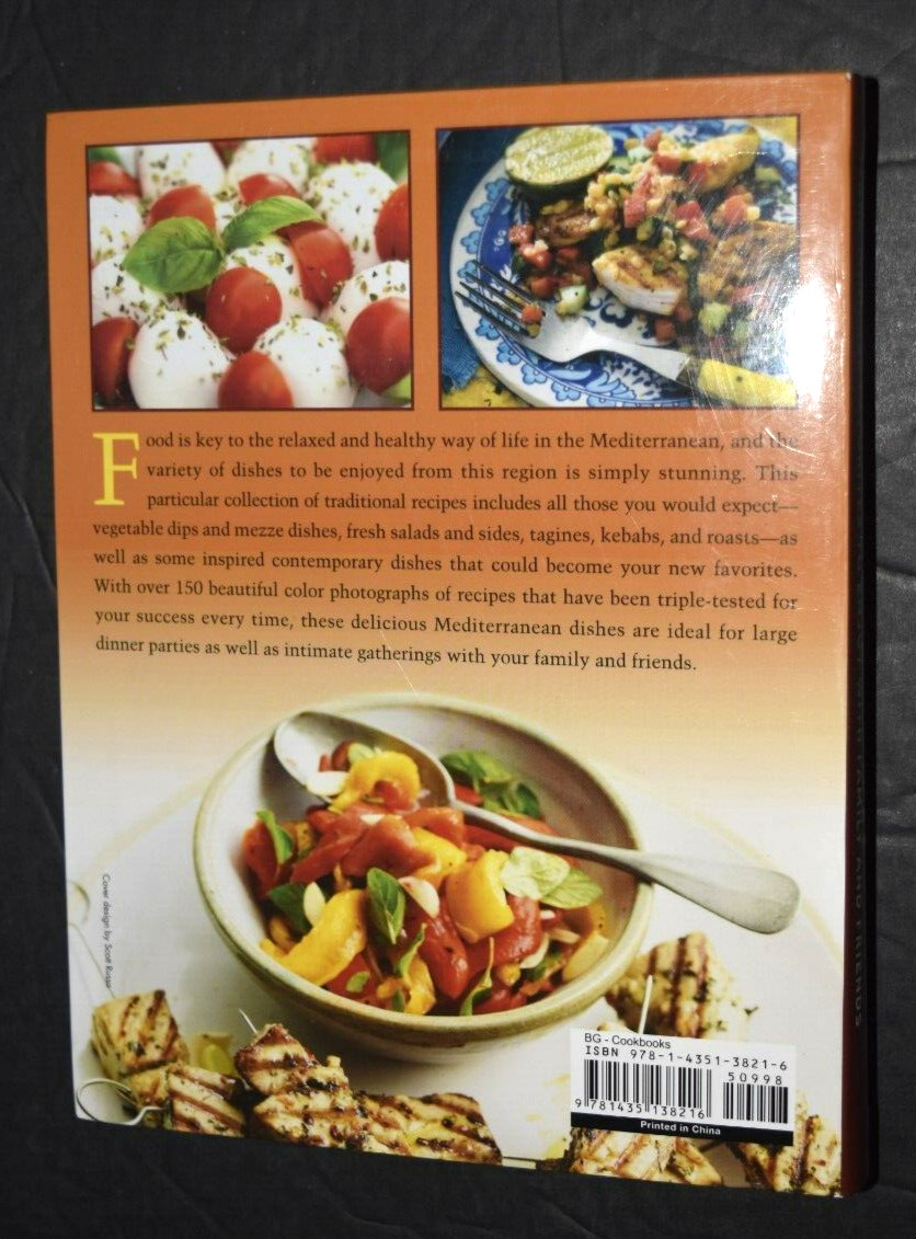 SOFT COVER BOOK, « MEDITERRANEAN COOKING, » 150+ Recipes, 367 Pages, New (c) 2010