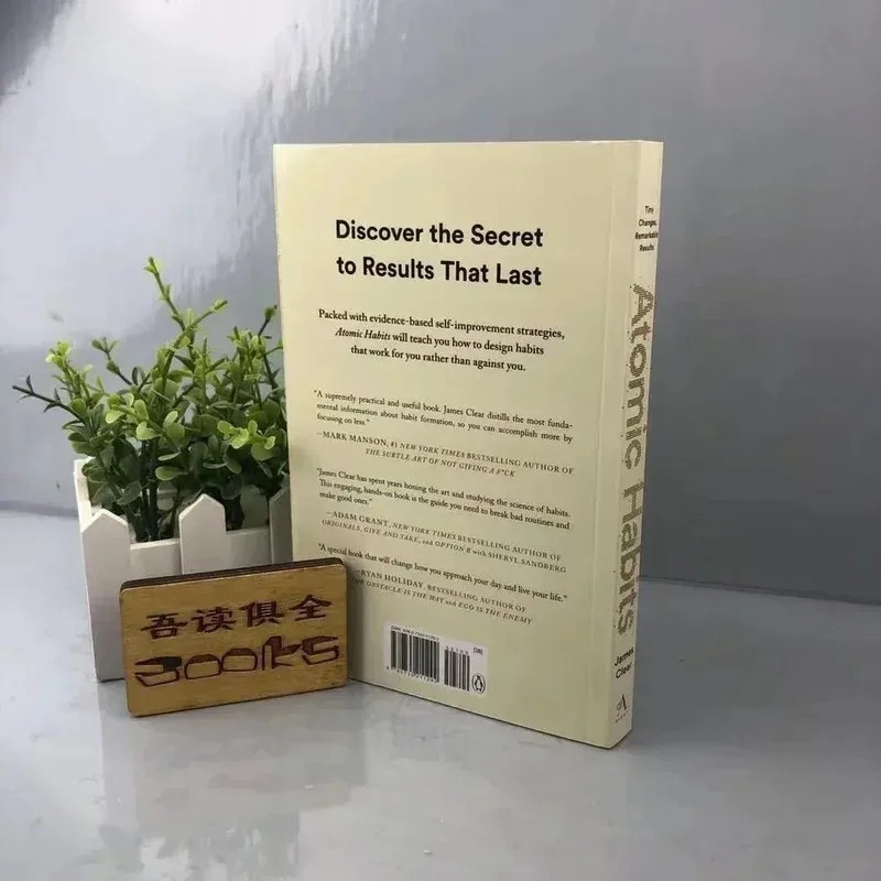 *Atomic Habits* Paperback by James Clear Build Good Habits & Break Bad Ones.