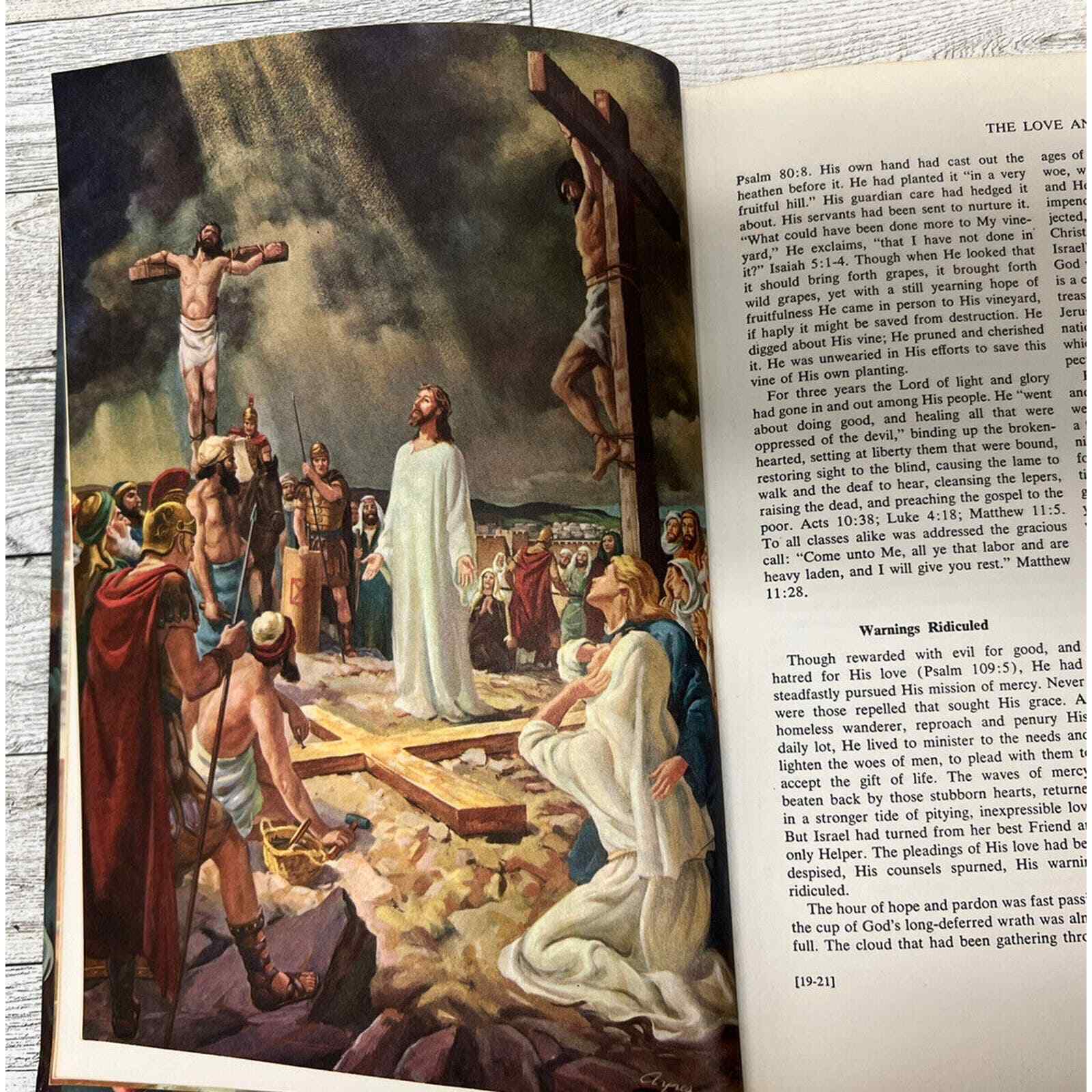 The Triumph of God&rsquo;s Love By Ellen G EG White 1950 Hardcover Book With 656 Pages