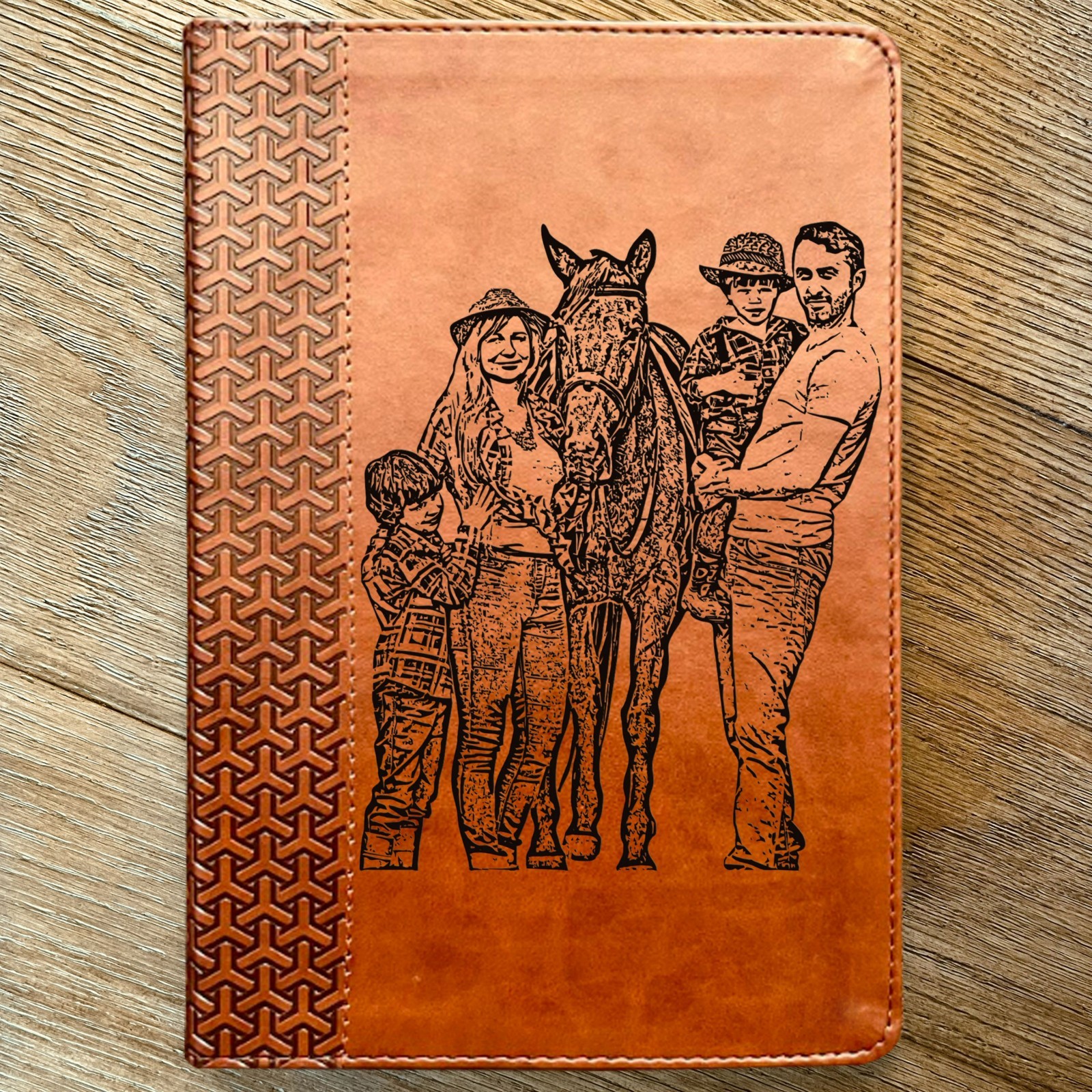 Personalized KJV Everyday Study Bible, Custom Photo Engraved, Christian Gifts