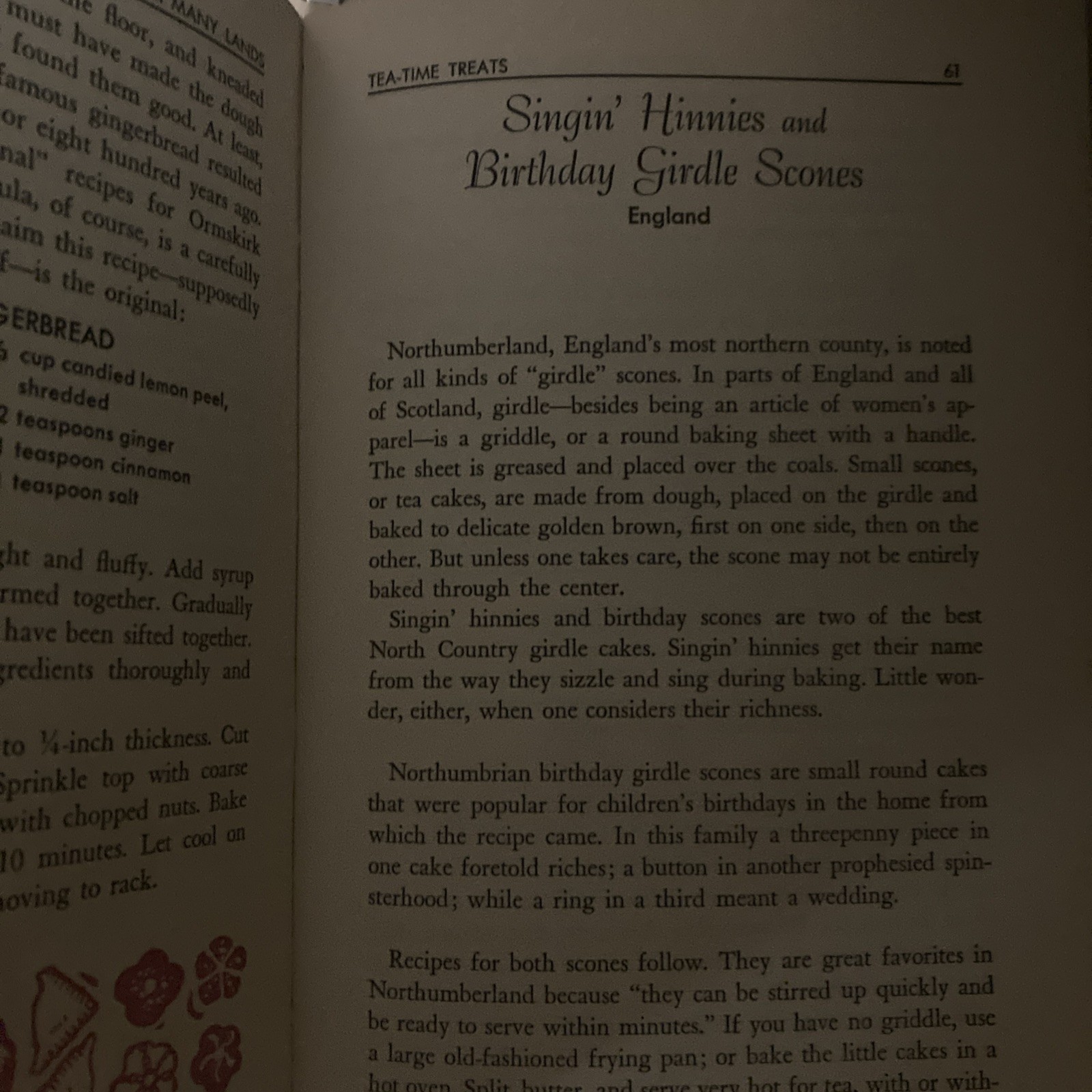 1947 Feast Day Cakes Vintage Cookbook hardcover