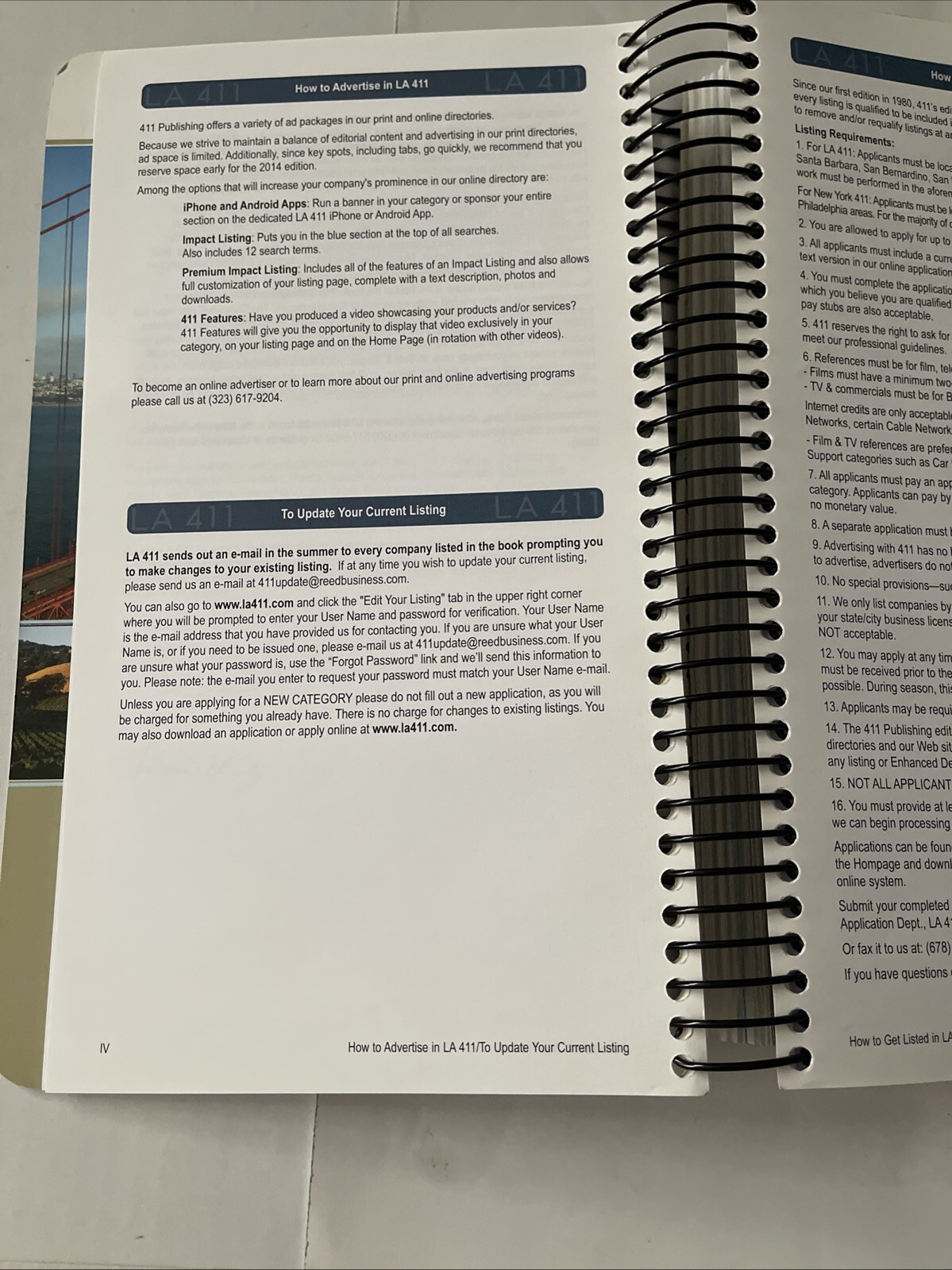 LA 411: 2013 Edition Volume 34 by 411 Publishing *Qualified Production Resource