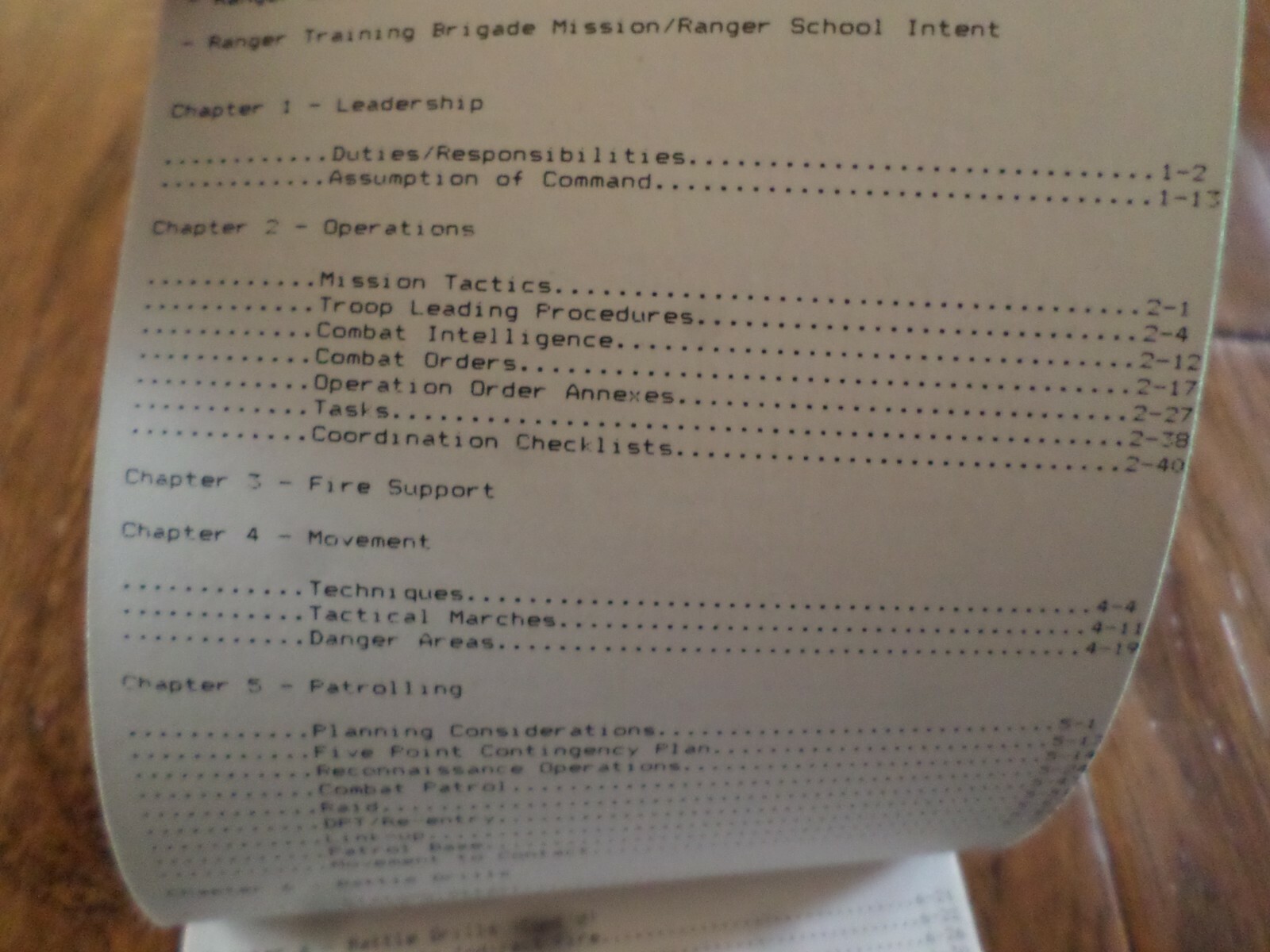 U.S ARMY RANGER HANDBOOK TRAINING BOOK MILITARY RANGER MANUAL BOOK