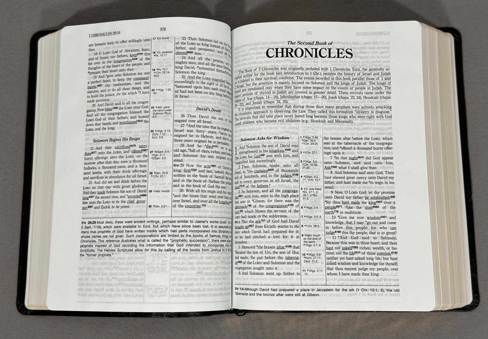 Hebrew Greek Key Word Study Bible KJV Genuine Leather Black AMG Publishers Box