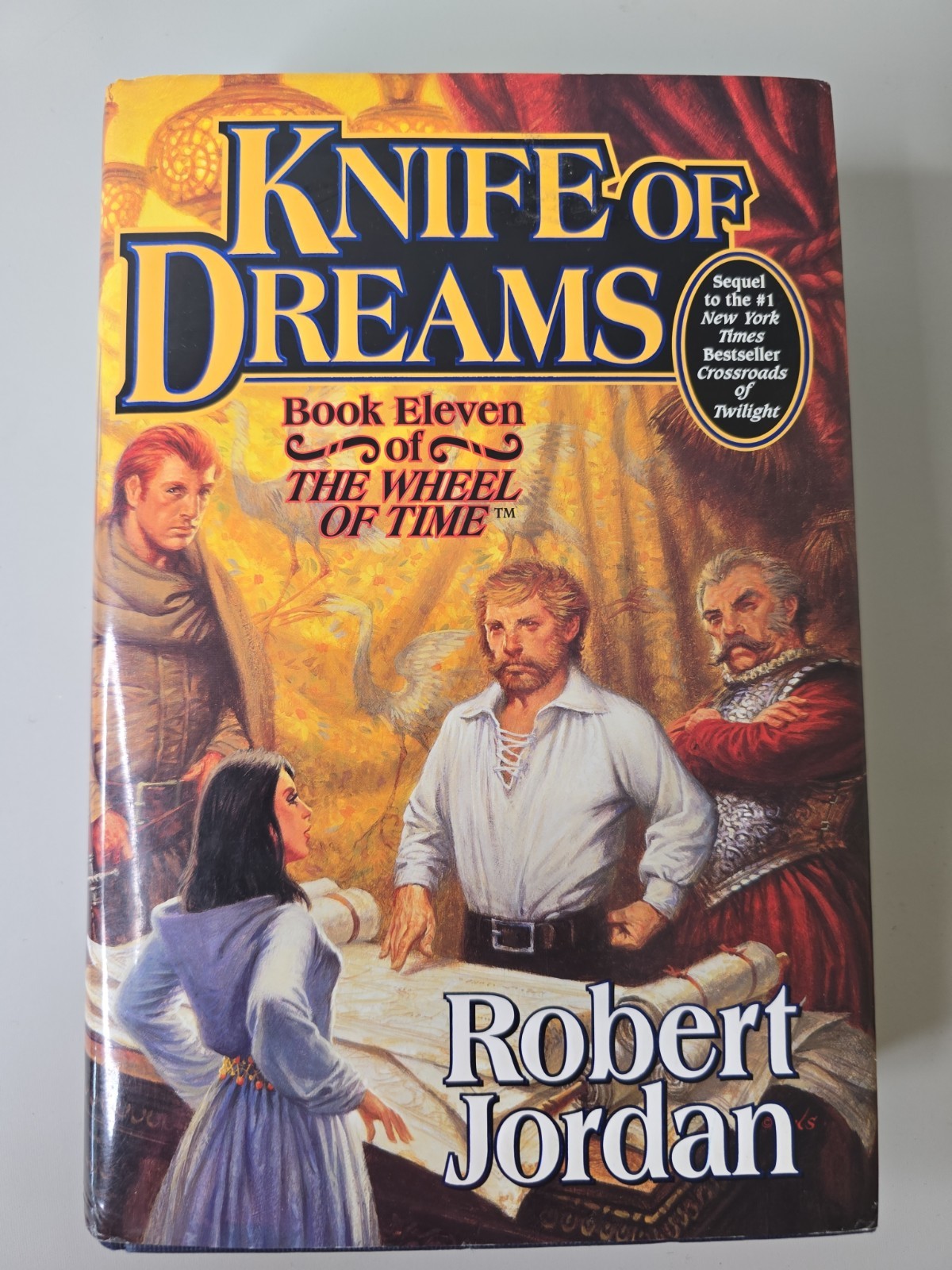 Robert Jordan The Dragon Reborn #3 The Wheel Of Time Hardcover & Knife Of Dreams