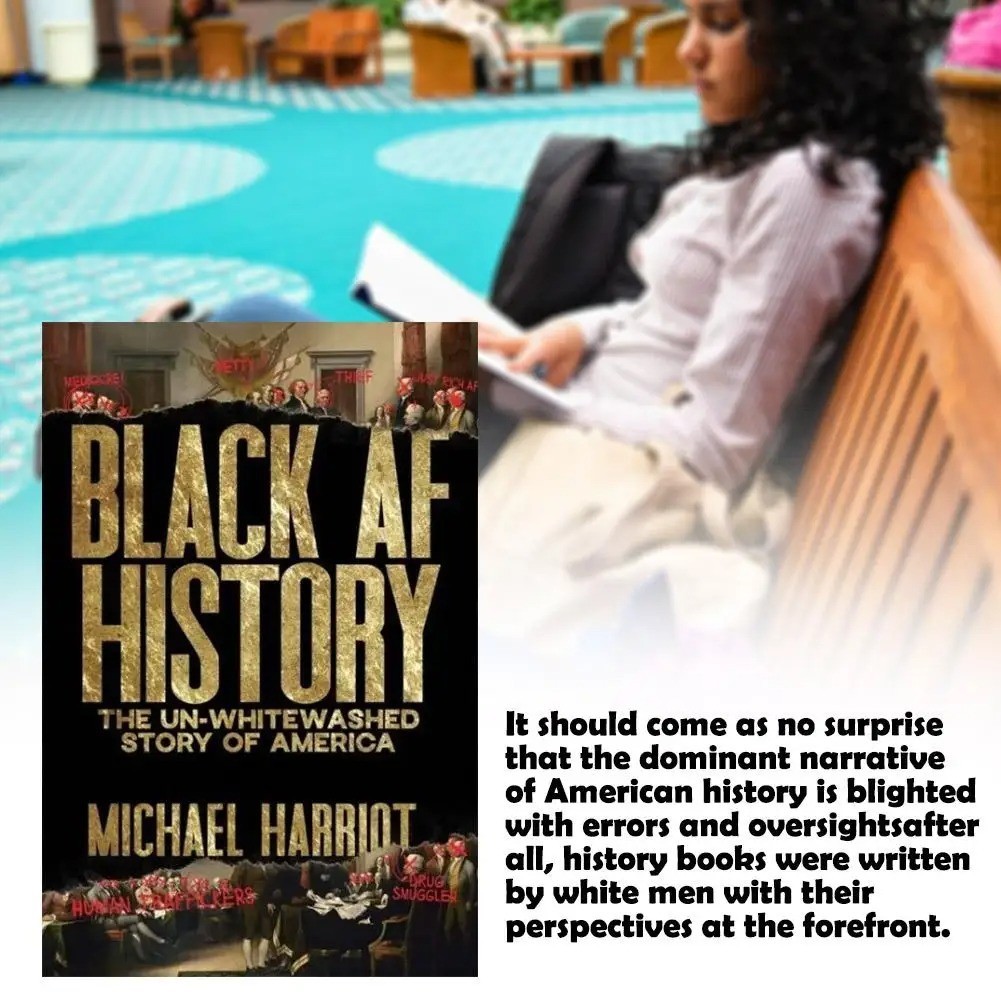 Black AF History: The Un Whitewashed Story of America by Michael Harriot A5-Size