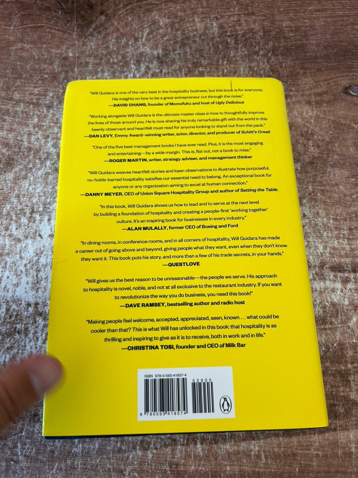 Unreasonable Hospitality by Will Guidara (Hardcover, 2022)