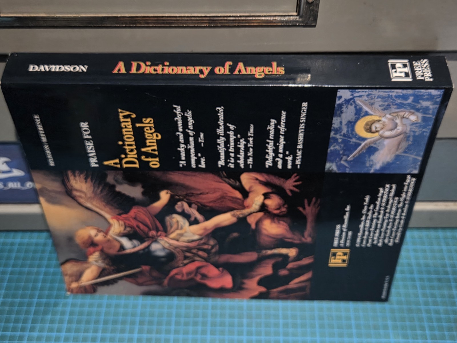 Dictionary of Angels Gustav Davidson 350+ pages Softcover