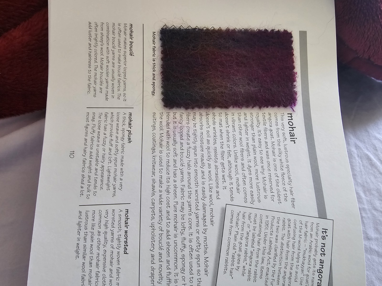 All About Wool /Cotten /Silk by Julie Parker Paperback 3 Book Set All SwatchesVG
