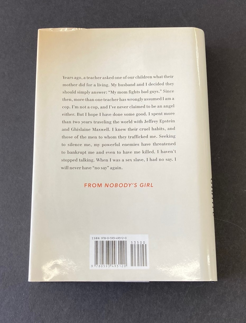 Nobody&rsquo;s Girl by Virginia Roberts Giuffre (2025)