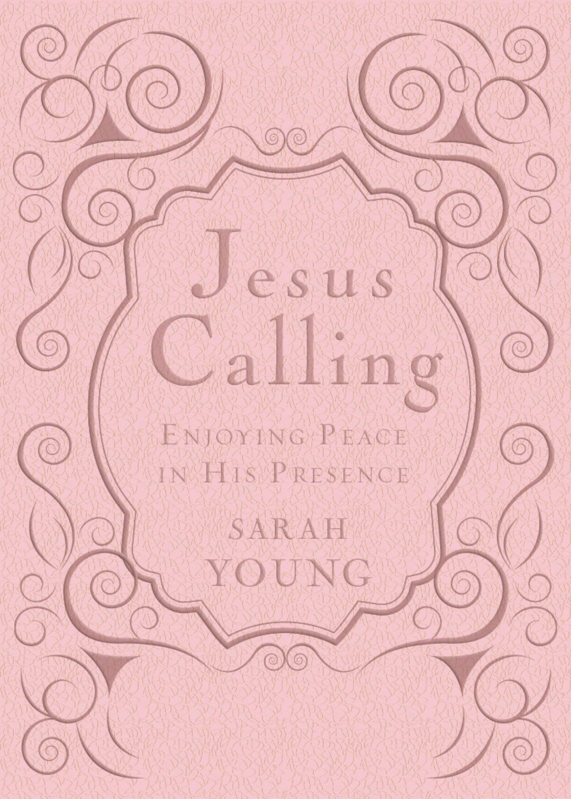Jesus Calling, Pink Leathersoft, with Scripture References: Enjoying Peace i…