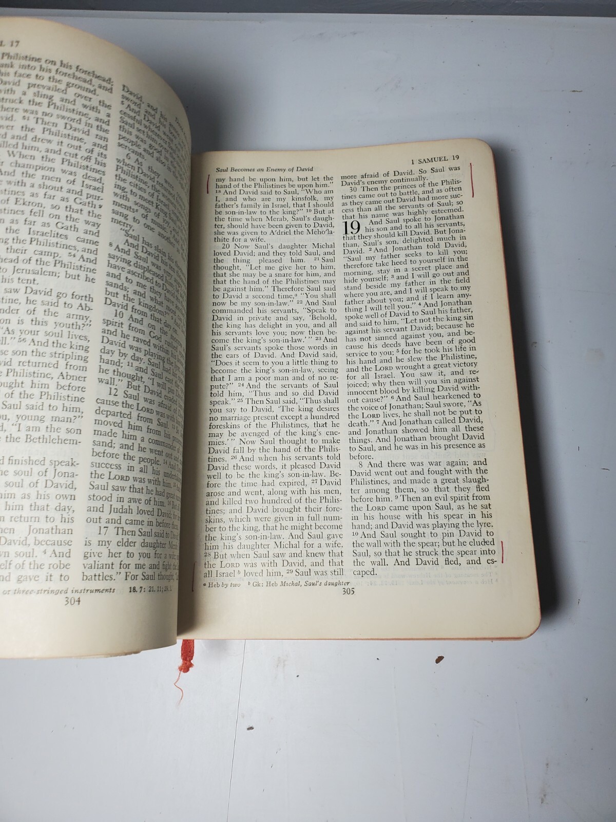 HOLY BIBLE Revised Standard Version RSV Thomas Nelson & Sons 1952