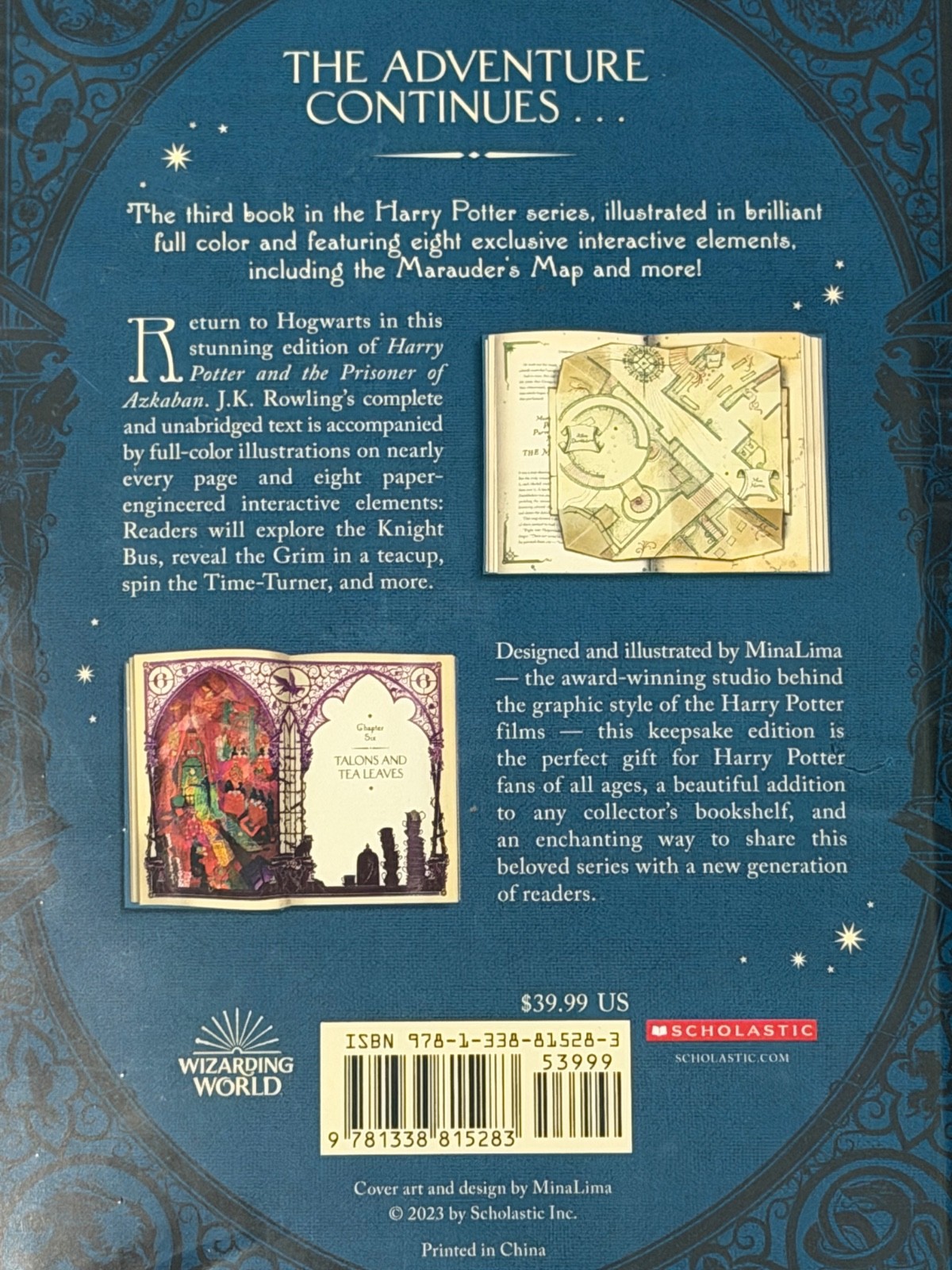 Harry Potter MinaLima Interactive (1-4) by J.K. Rowling: 4 Book Set NEW LOT