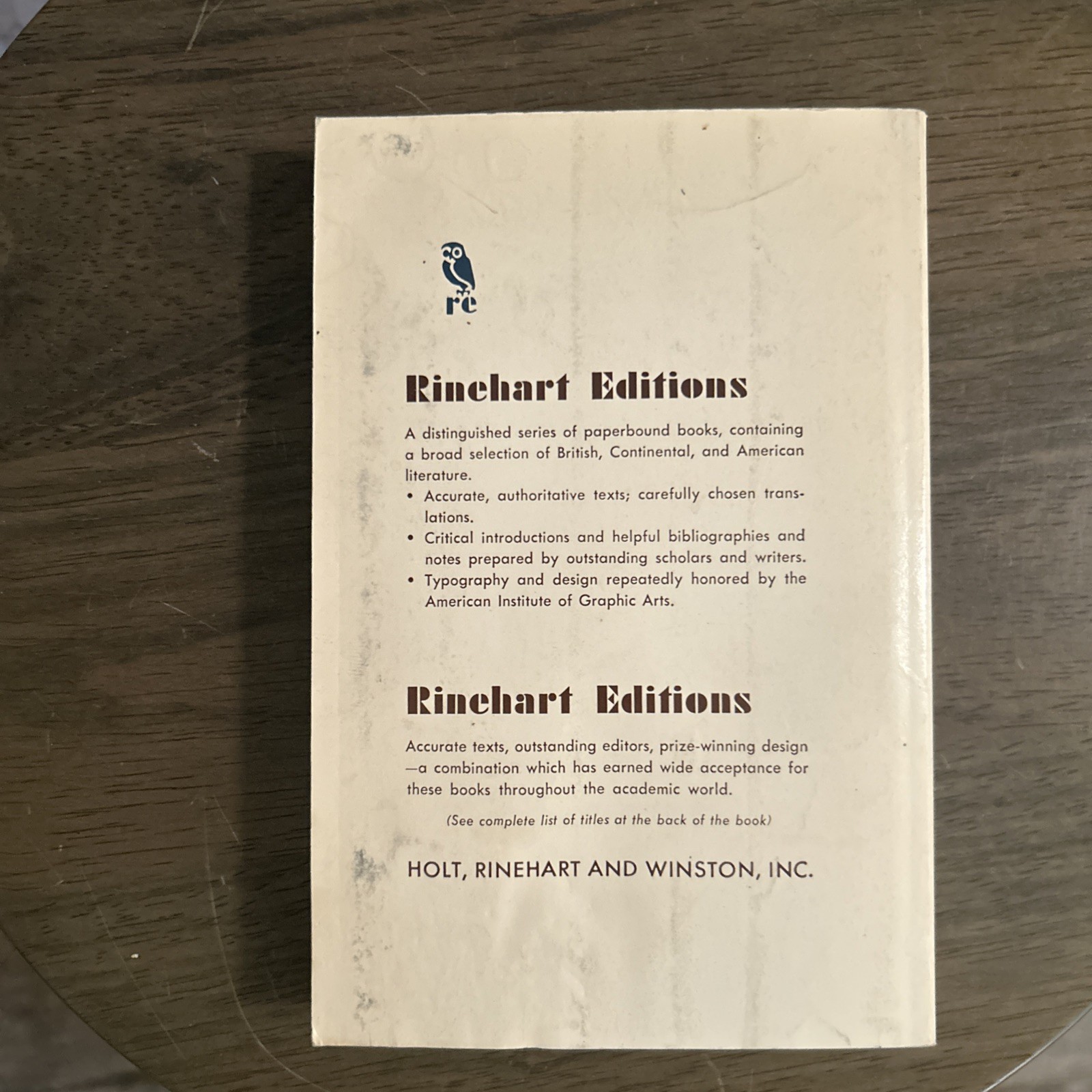 The Prelude – William Wordsworth&rsquo;s (Paperback, 1961) 9th Printing. C4