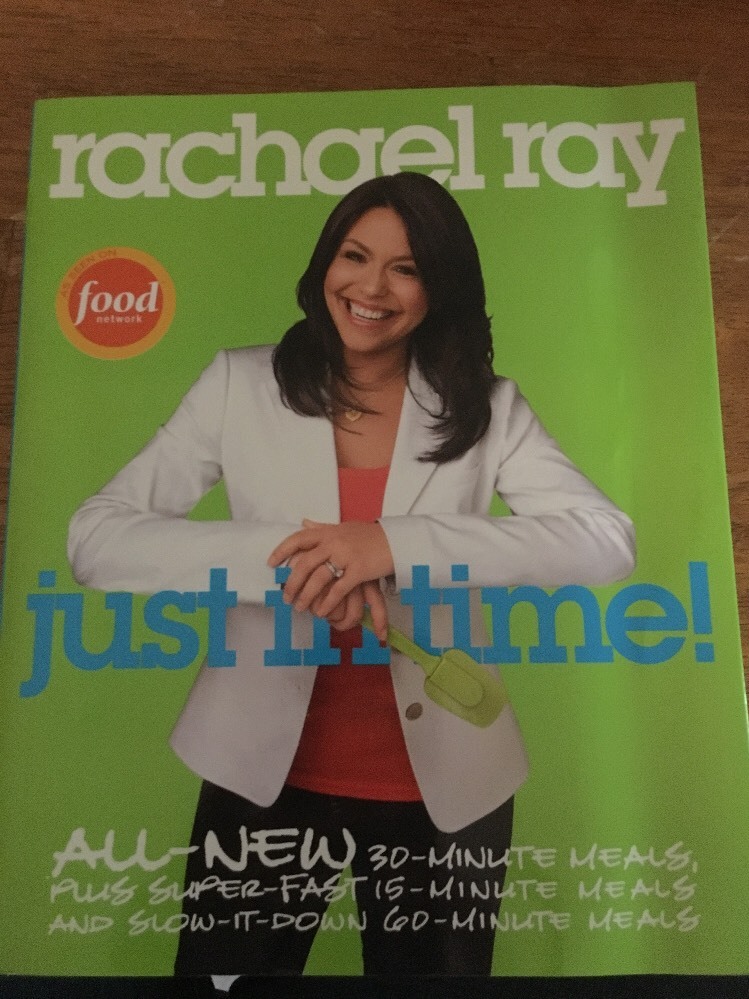Rachel Ray « Just In Time » Cookbook All-New 30-Minute Meals 336 Pages Paperback
