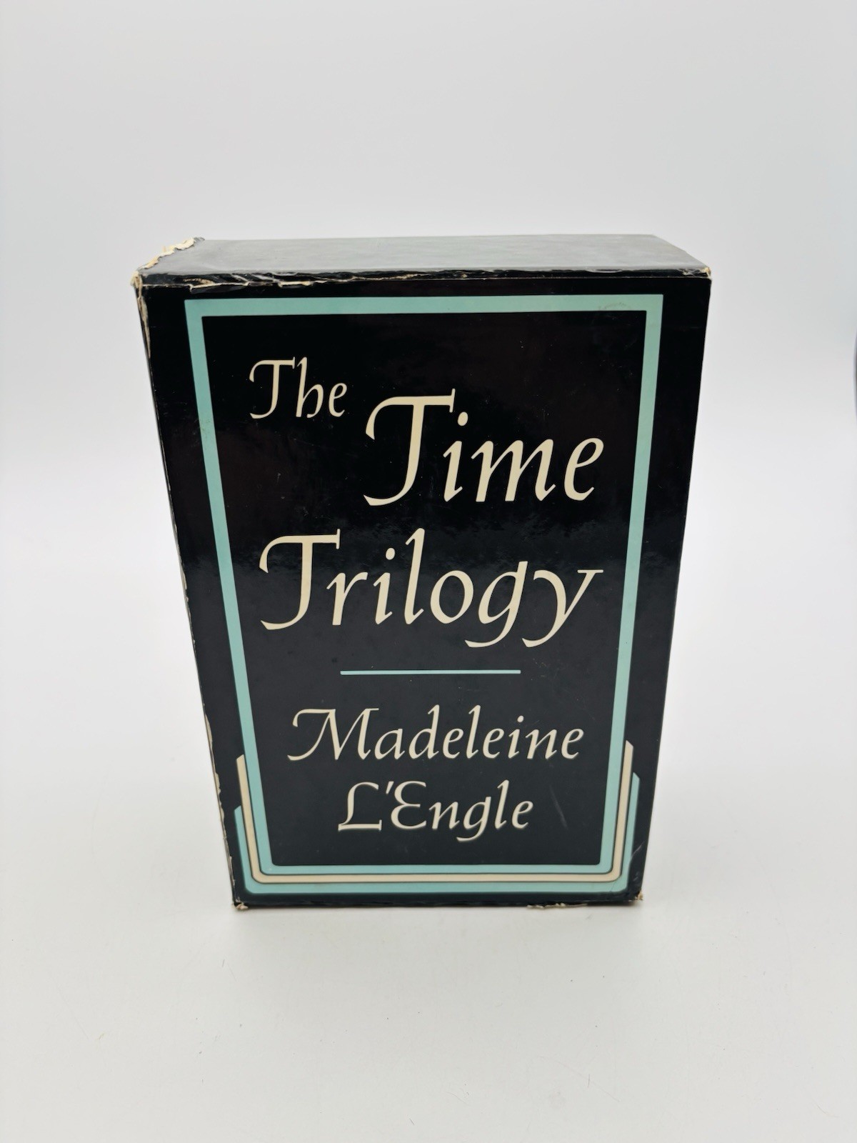 The Time Trilogy Box Set Madeleine L&rsquo;Engle Wrinkle in Time Hardcover 1962 VG
