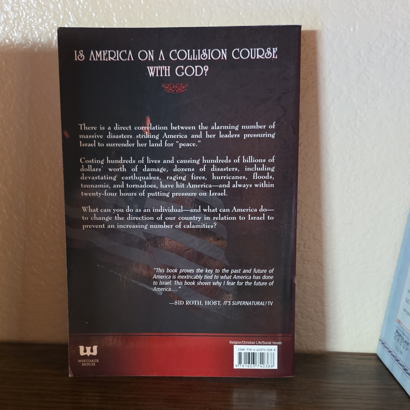 Whitaker House John P. McTernan As America Has Done to Israel Paperback 2008