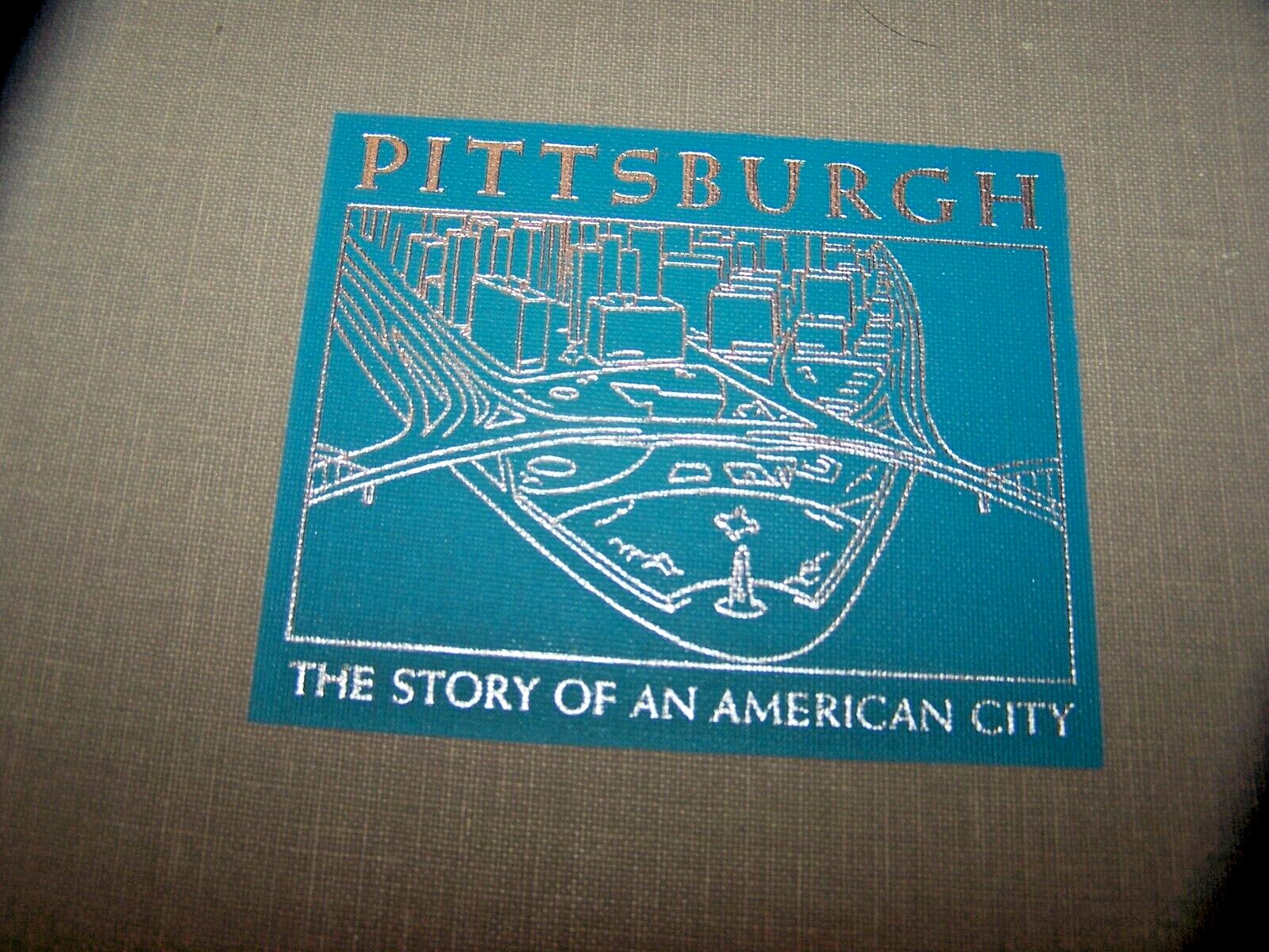 Pittsburgh-The Story of an American City HB w/out dj-1964-2nd Printing-520 pages