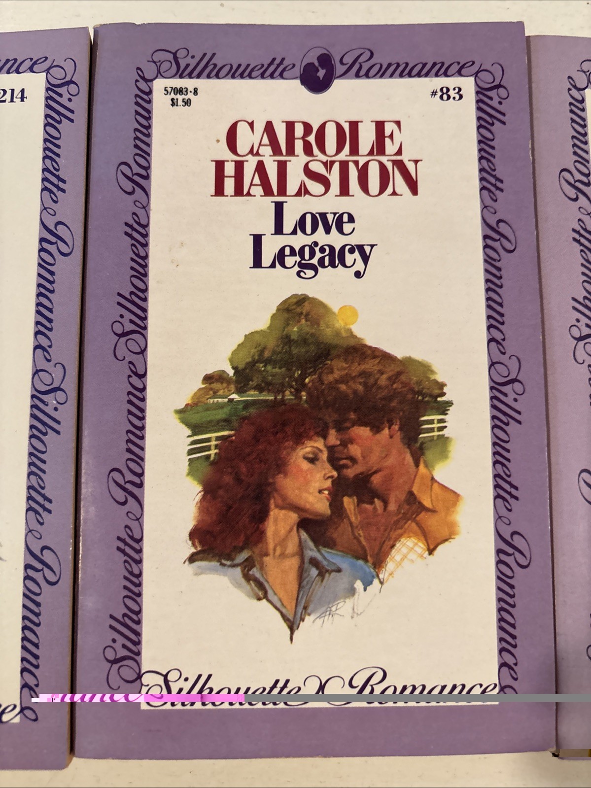 silhouette romance book lot 1980s (16) (C22)