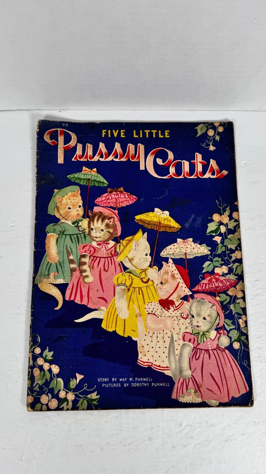 Vintage Children&rsquo;s Story Book Lot 1938-40 Whitman Merrill Peter Rabbit Pigs