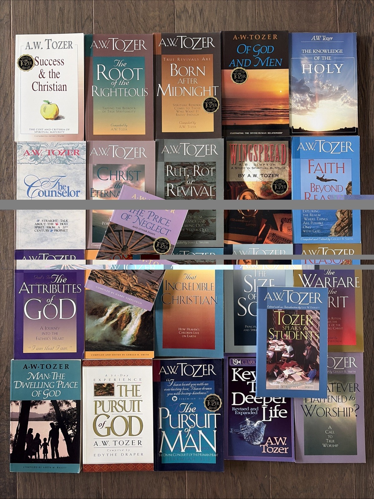 A. W. Tozer – 22 Book Collection – NICE!