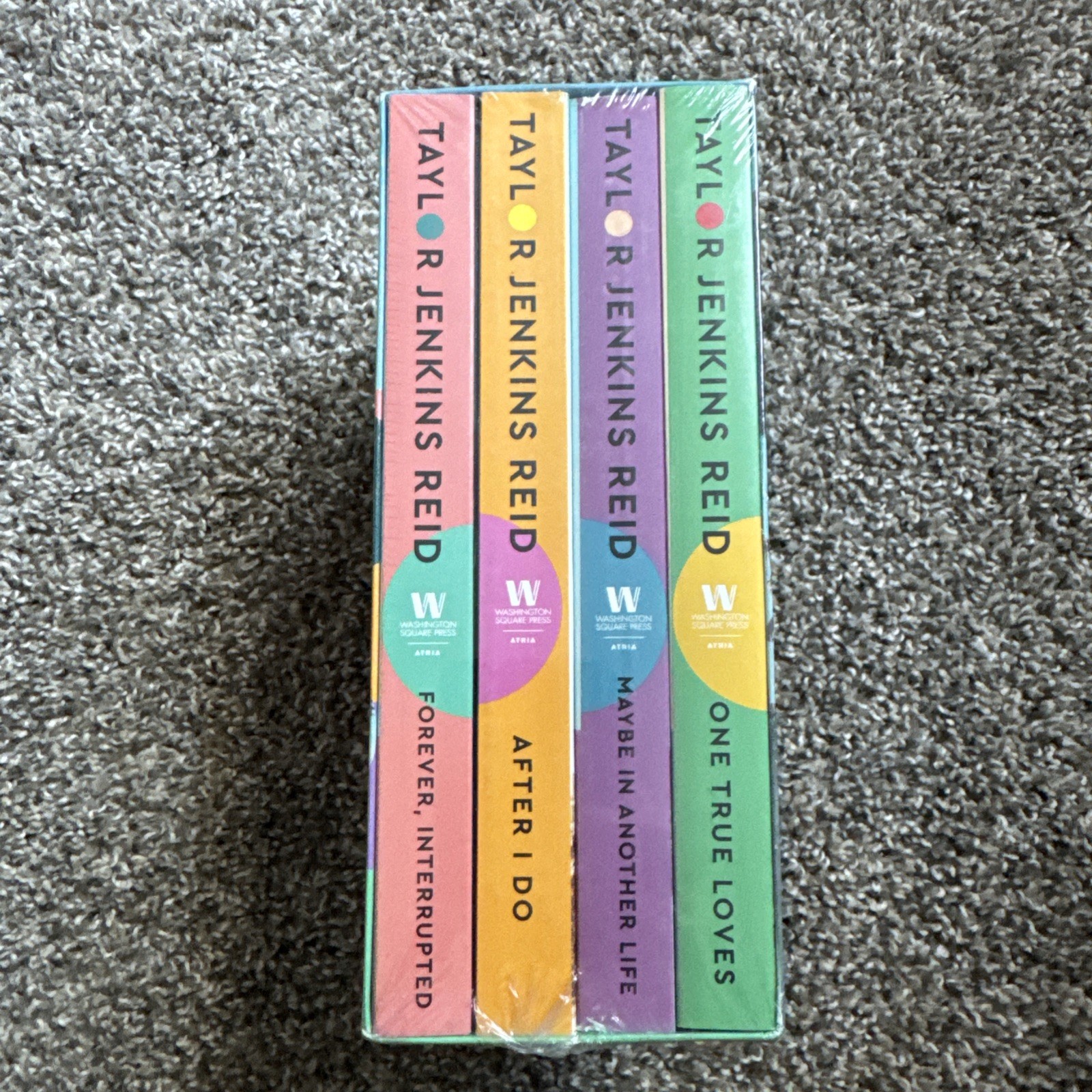 Taylor Jenkins Reid 4 Book Box Set Paperback Romance Collection 2023 NEW