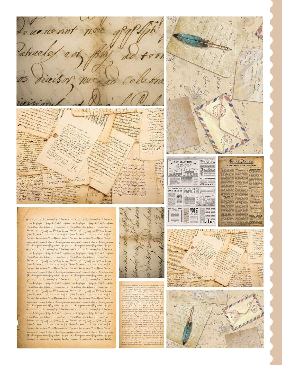Junk Journal Cutouts: Vintage Designs: From Botanicals to Travel, 350+ Timeless