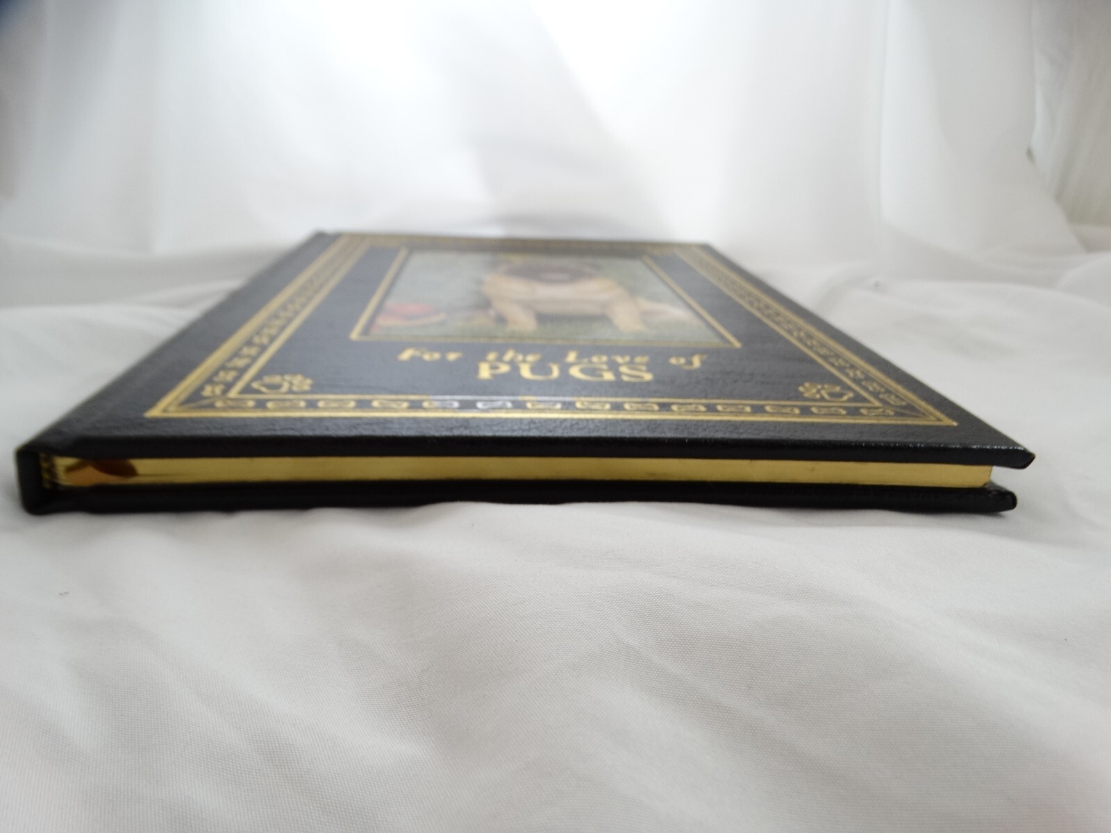 For The Love Of Pugs Book By Robert Hutchinson 1998 Gold Gilt Browntrout Publish