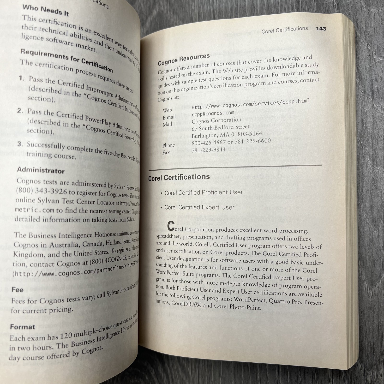 Computer and Network Professional&rsquo;s Certification Guide Christianson 1999 2nd Ed