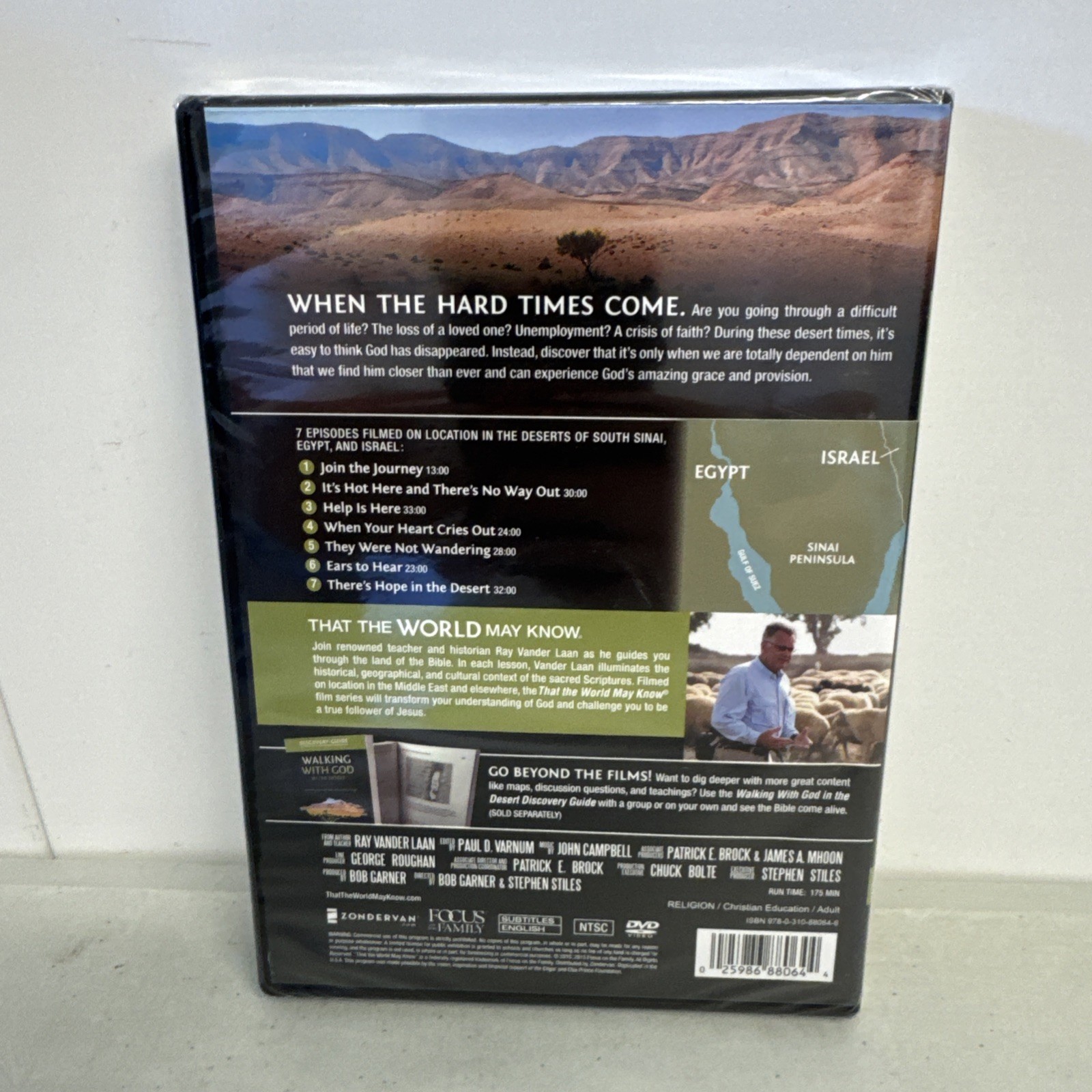 That The World May Know Volume 12 Walking With God In The Desert DVD SEALED NEW