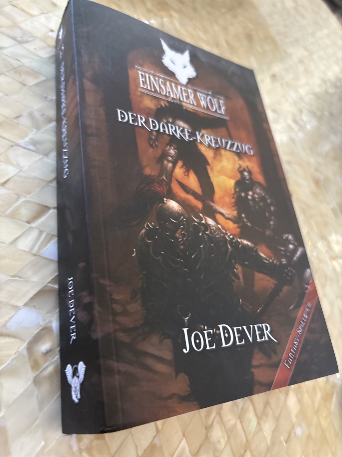 EINSAMER WOLF – Band 15: DER DARKE KREUZZUG – Fantasy – German Language
