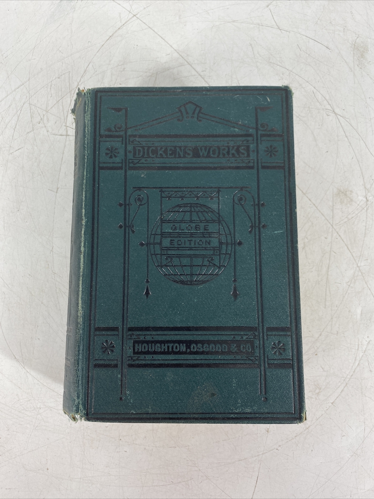 RARE Barnaby Rudge Sketches Part 2 Charles Dickens 1879 Globe Edition Hardcover