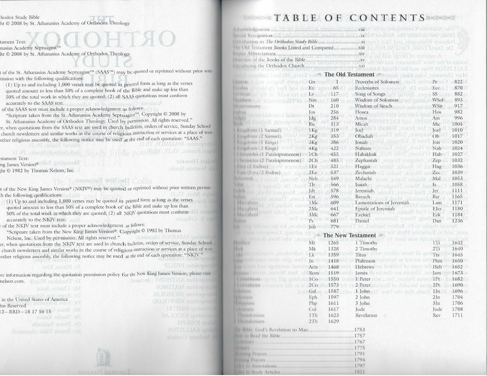 The Orthodox Study Bible Ancient Christianity Speaks to Today’s World -FauLeathr