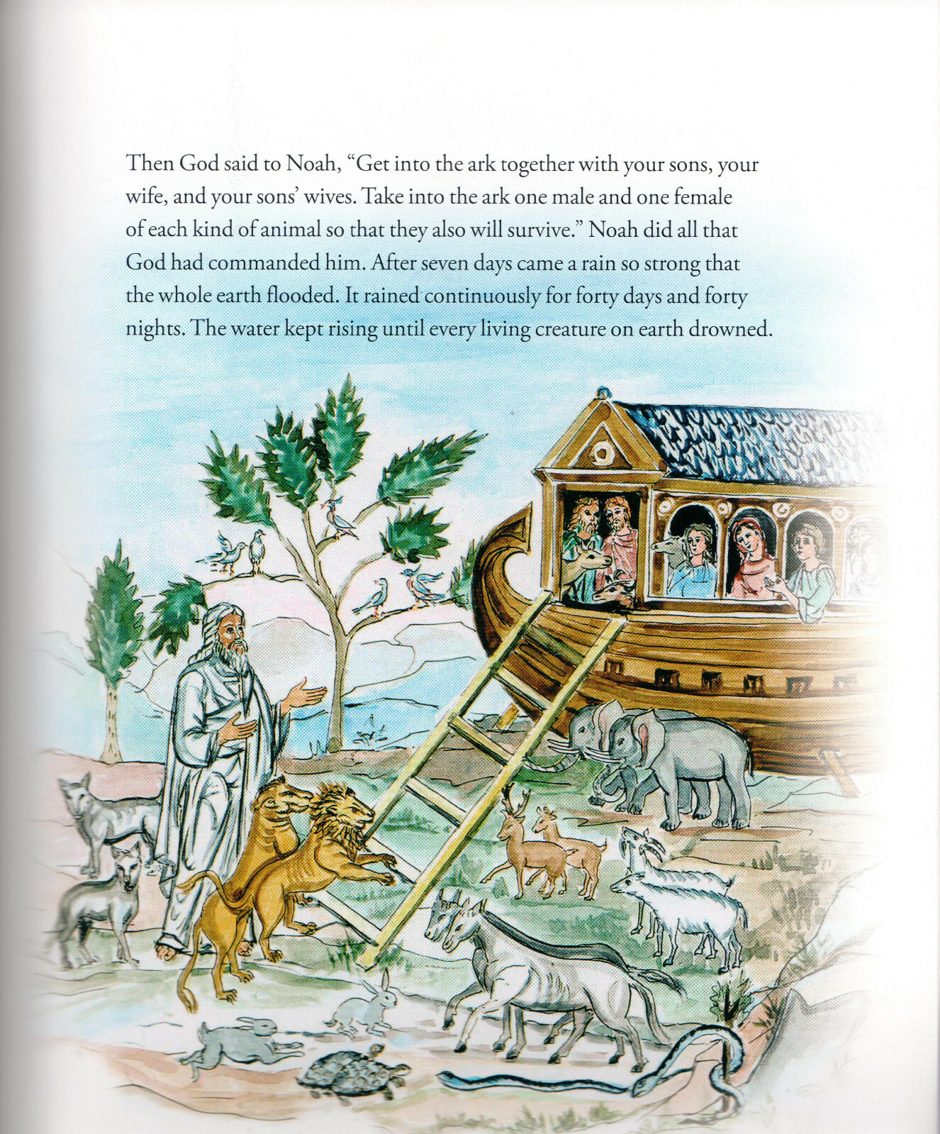 The Children&rsquo;s Bible Reader -Orthodox Christian Illustrated -Hardcover -NEW!!