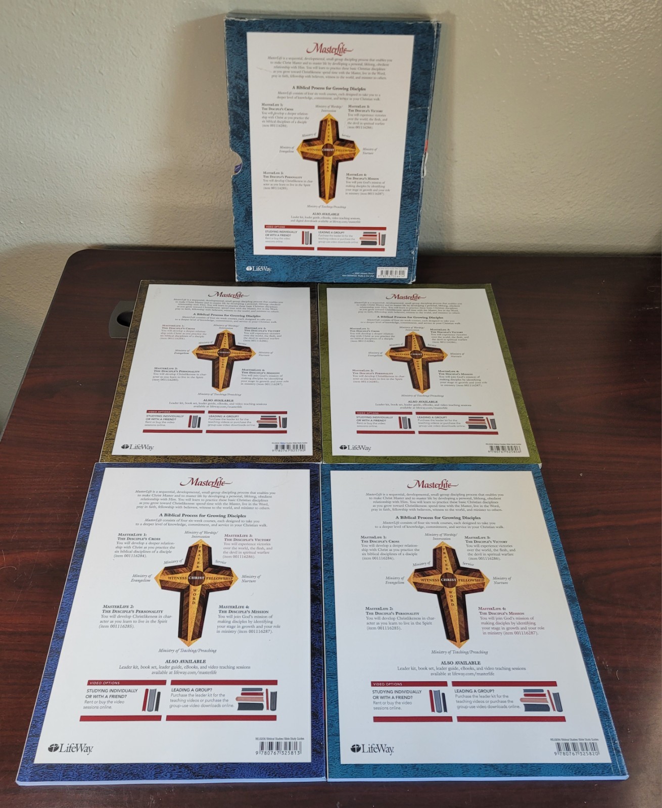 Masterlife Avery T. Willis Jr Leader Guide 4 Books Disciple Faith Christian God