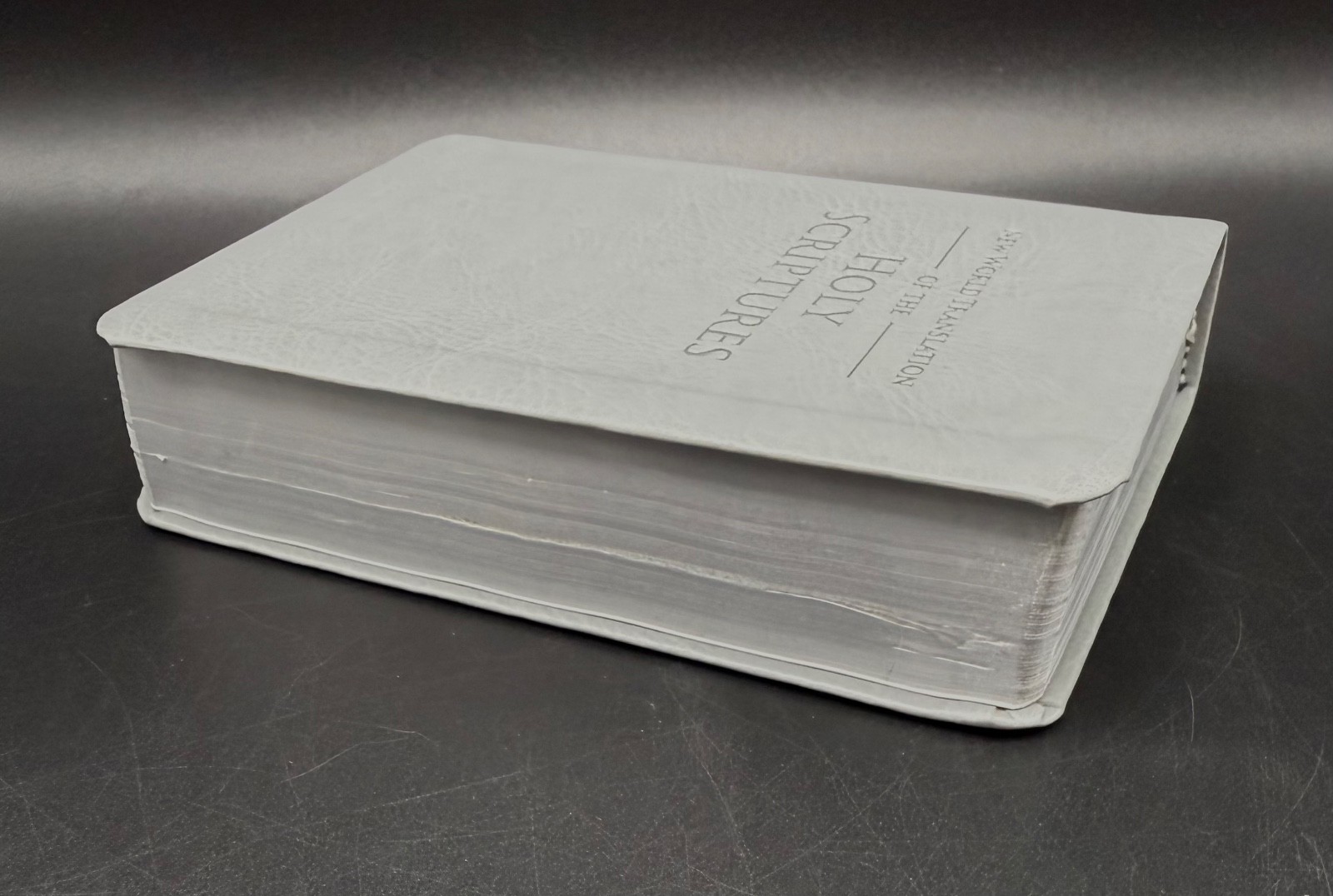 Leather Bound New World Translation Holy Scriptures Jehovah&rsquo;s Witness Bible 2013