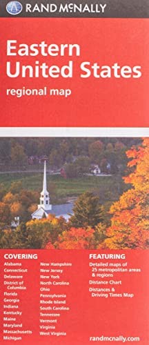 Rand McNally Eastern United States: Regiona… by Rand McNally Sheet map, folded