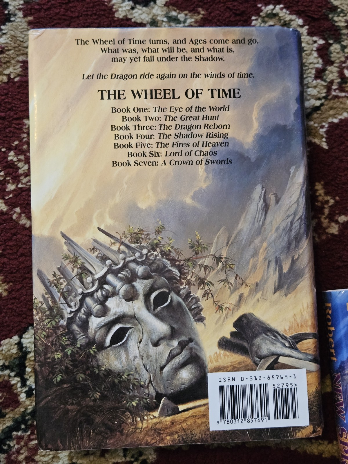 Robert Jordan WHEEL OF TIME 5-Book Bundle – All 1st Edition / 1st Printings HC