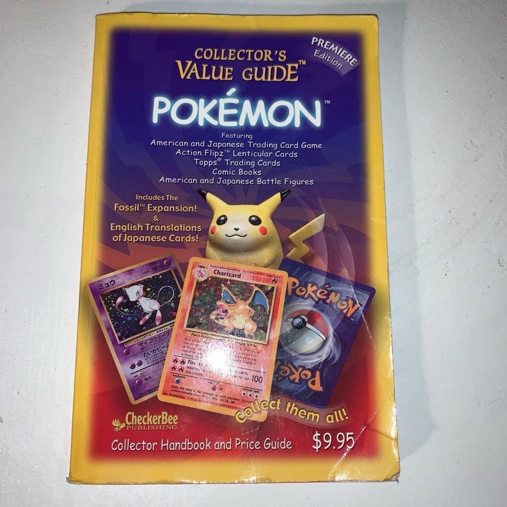 Unbranded Pokemon Collector&rsquo;s Value Guide One Size Yellow Purple