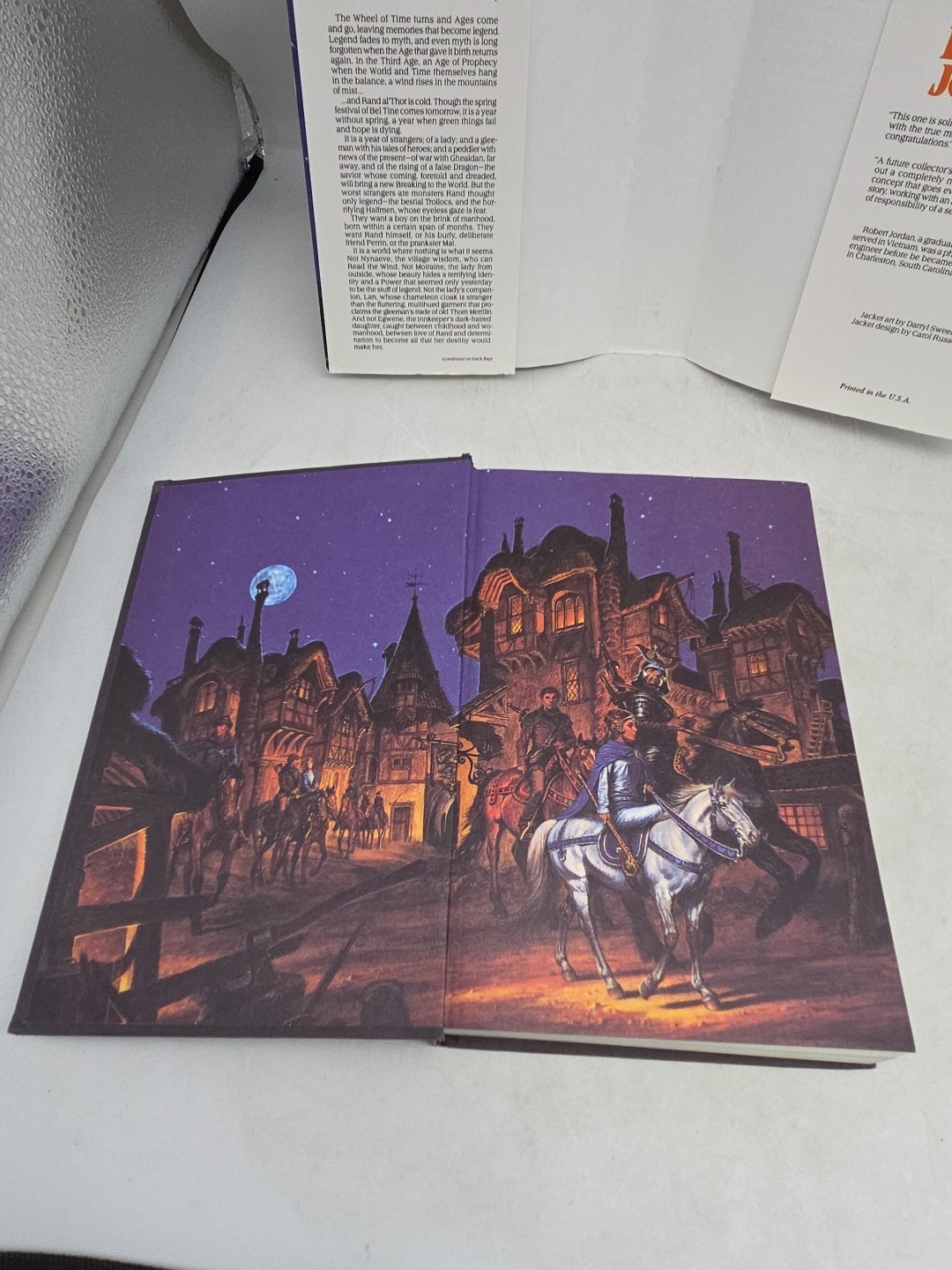 Eye of the World: Book One of the Wheel of Time, Robert Jordan, 1990, Hardcover