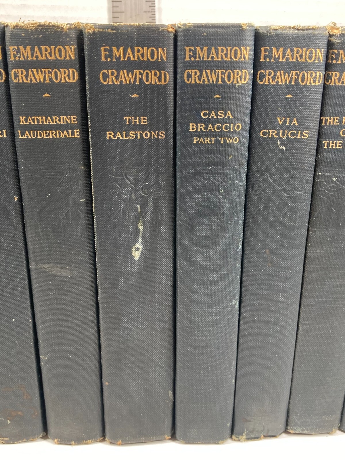 Antique The Novels of F. Marion Crawford Hardcover Your Choice Individual Books