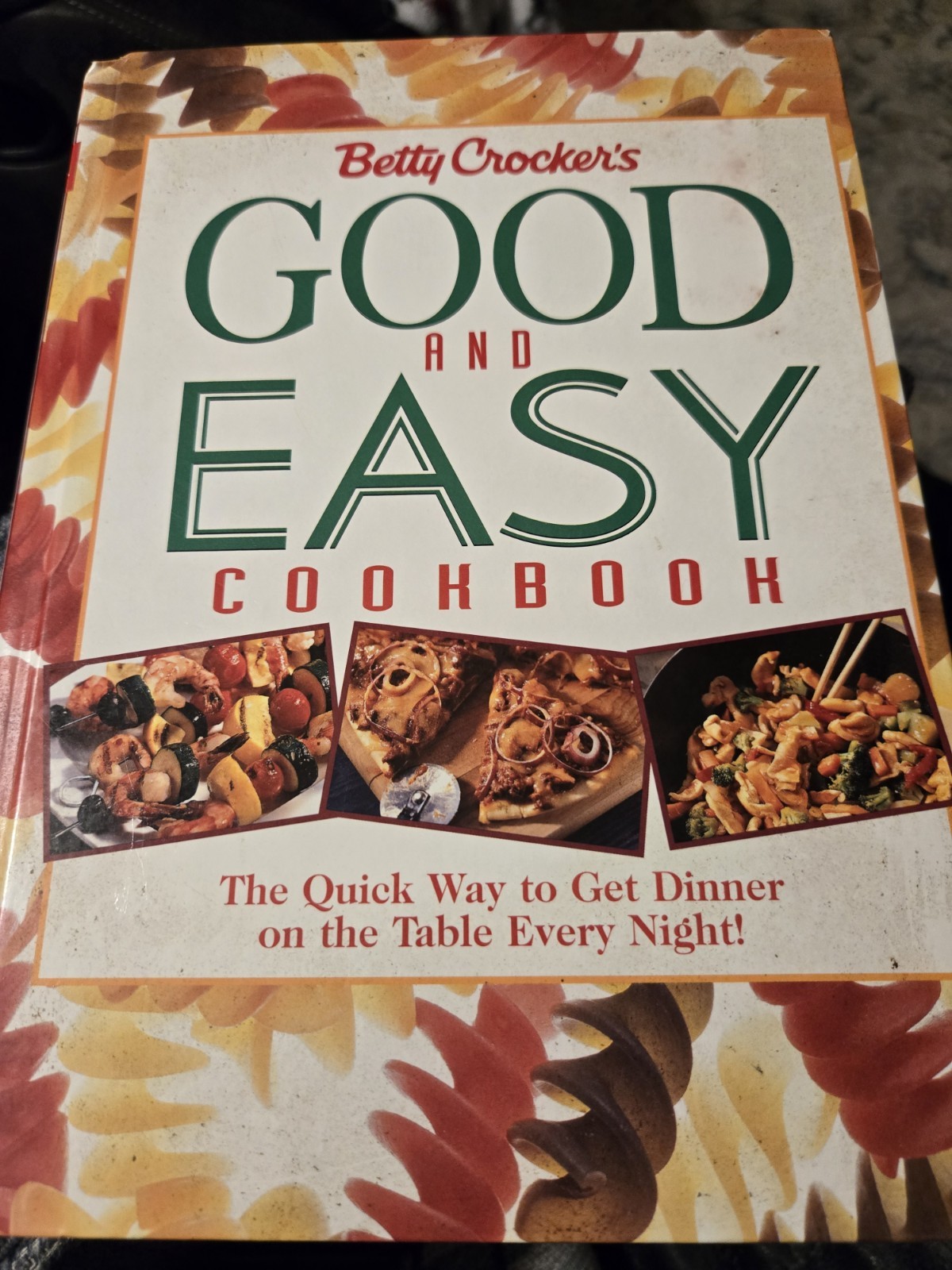 Vintage 1996 BETTY CROCKER&rsquo;S GOOD & EASY COOKBOOK Hardcover 432 pages