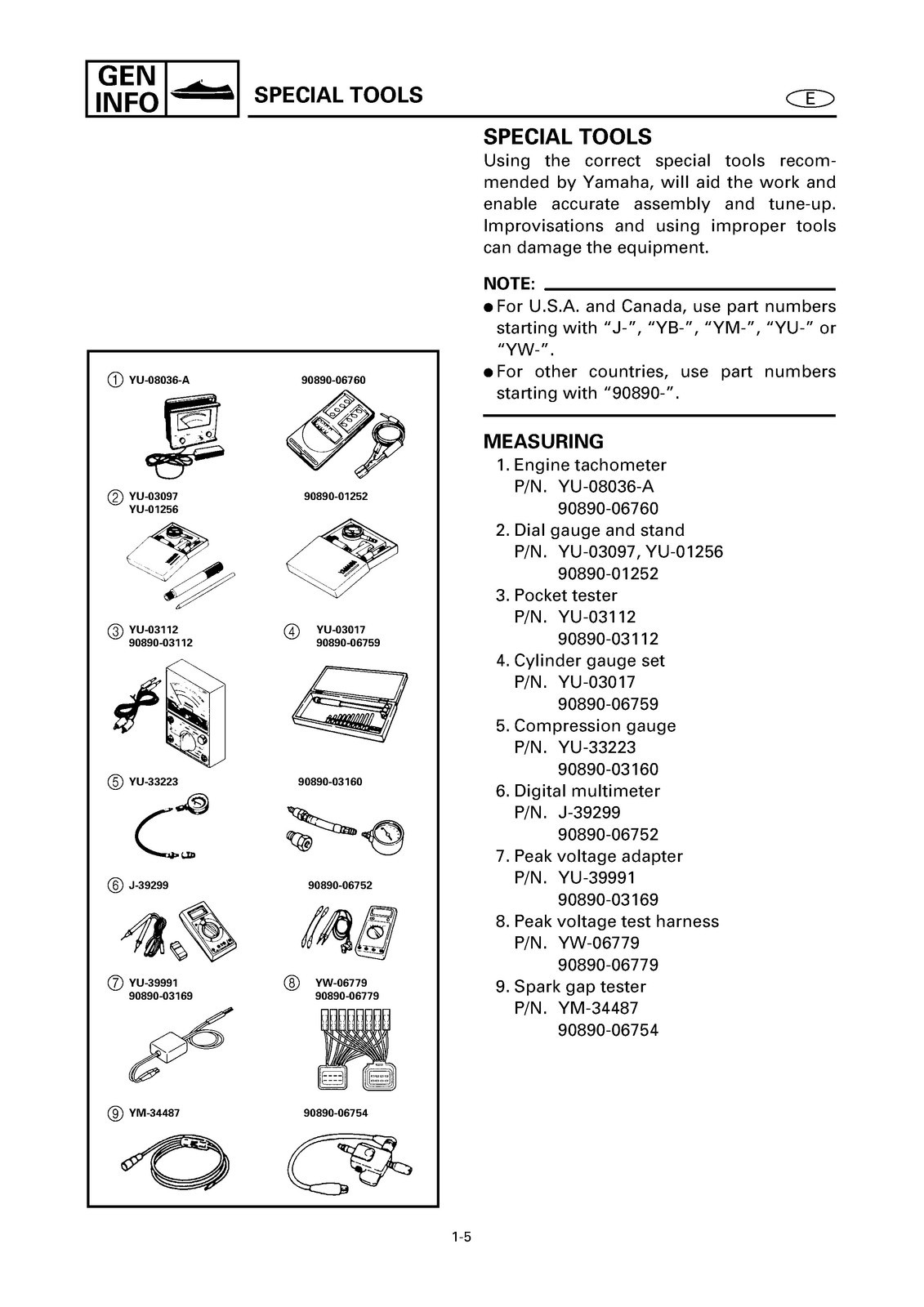 YAMAHA WaveRunner XL800 Service Manual – FIXED – FRONT & BACK – XL FOLDOUT PAGES