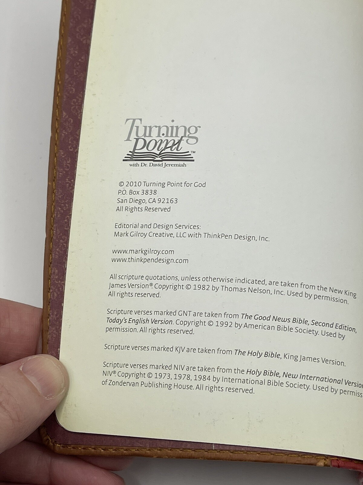 3 David Jeremiah Leather Turning Point Books Destination Pathways & Quest