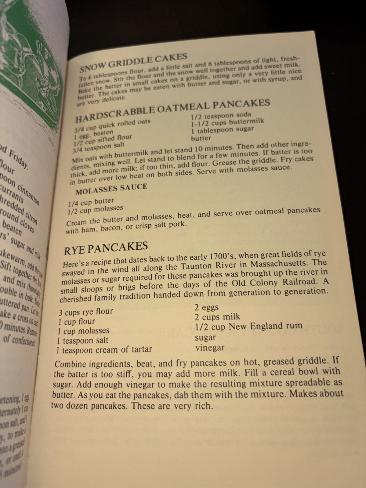 Colonial Cookbook VINTAGE Recipes 1976 Premium Edition The Old Farmer&rsquo;s Almanac