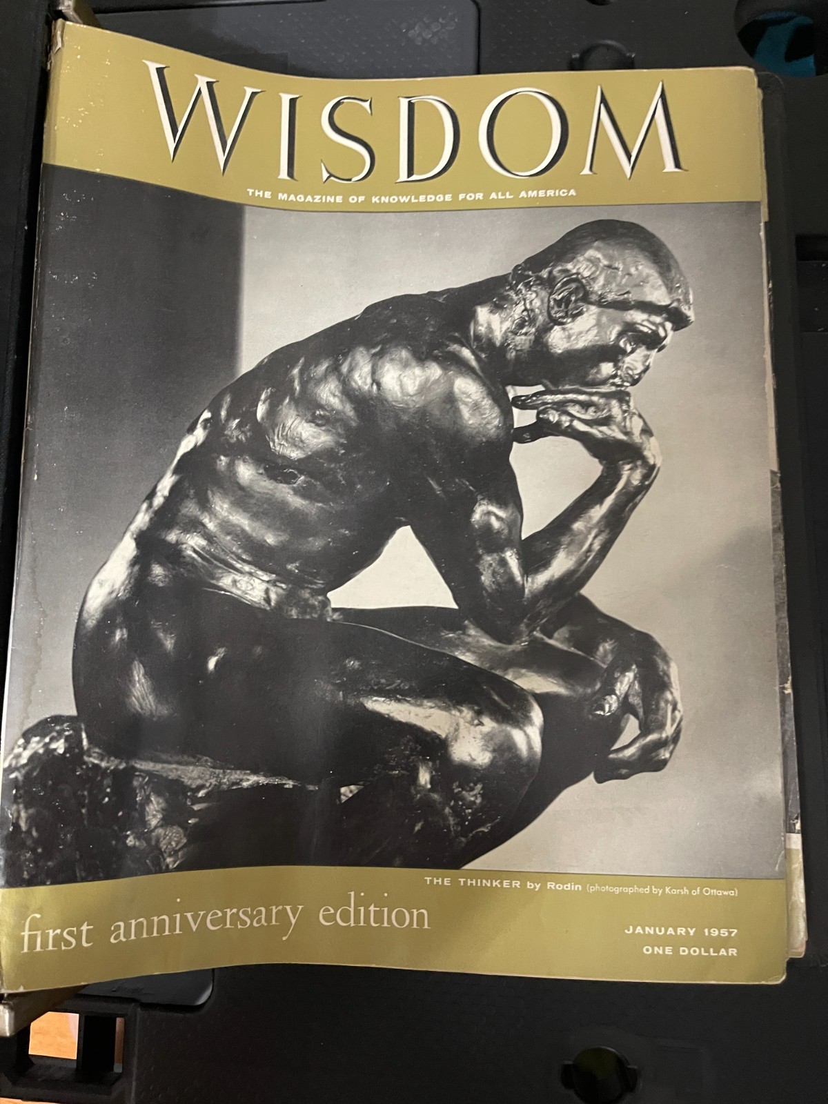 WISDOM Magazine 1957 Lot Of 8 Volume Two Freud, Roosevelt, Eisenhower