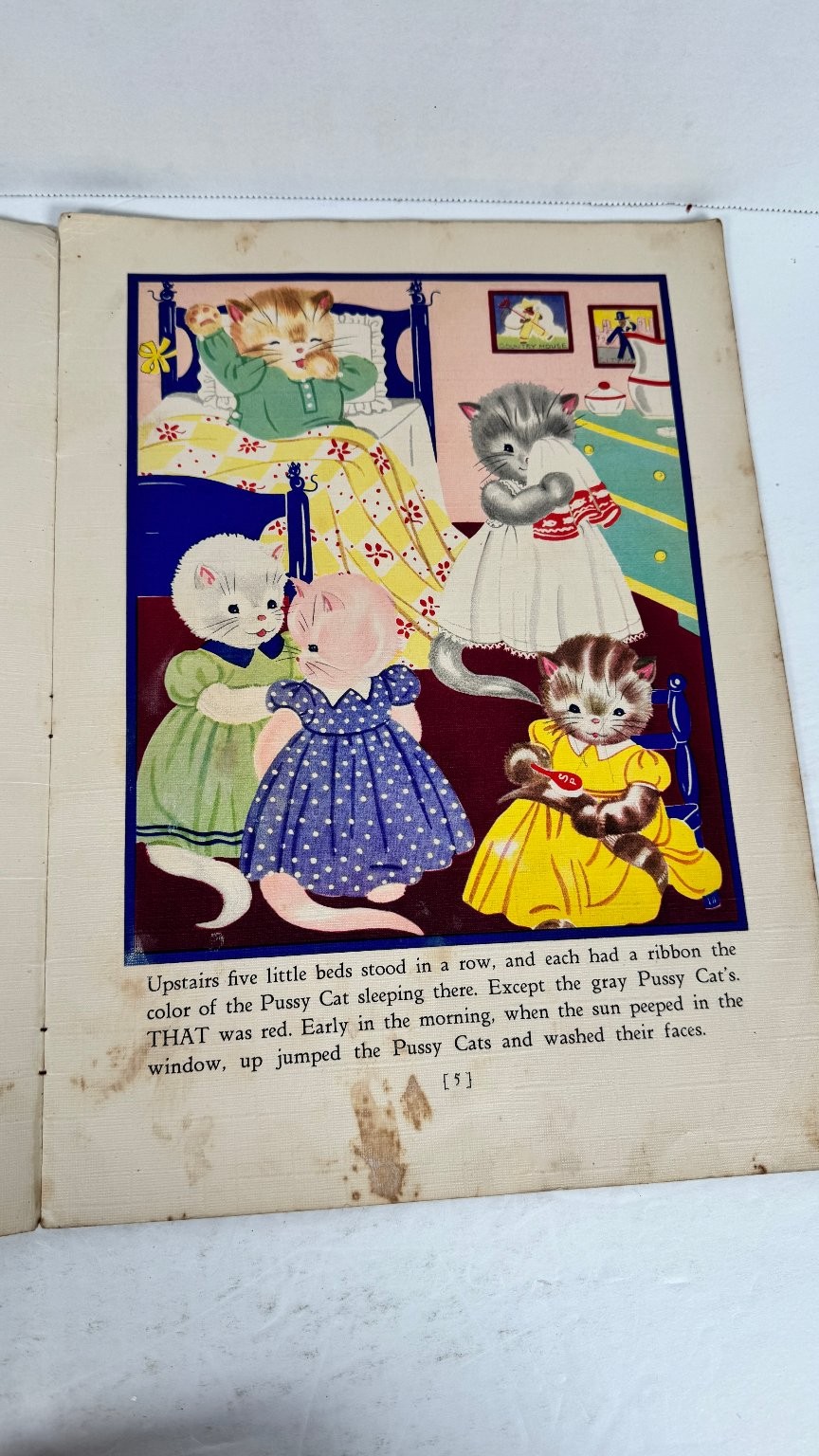 Vintage Children&rsquo;s Story Book Lot 1938-40 Whitman Merrill Peter Rabbit Pigs