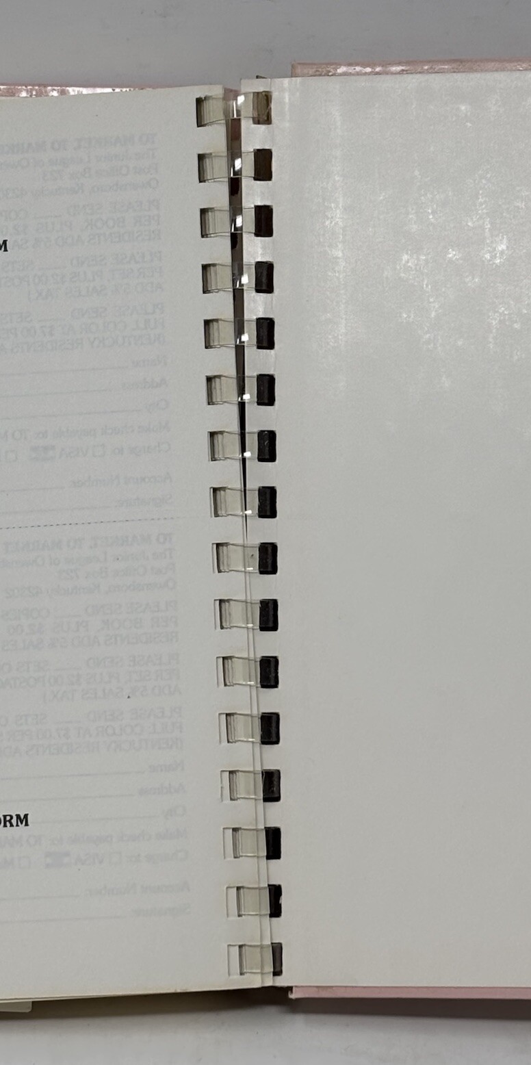 To Market, To Market Cookbook 1988 Jr League Owensboro KY 344 pages VTG